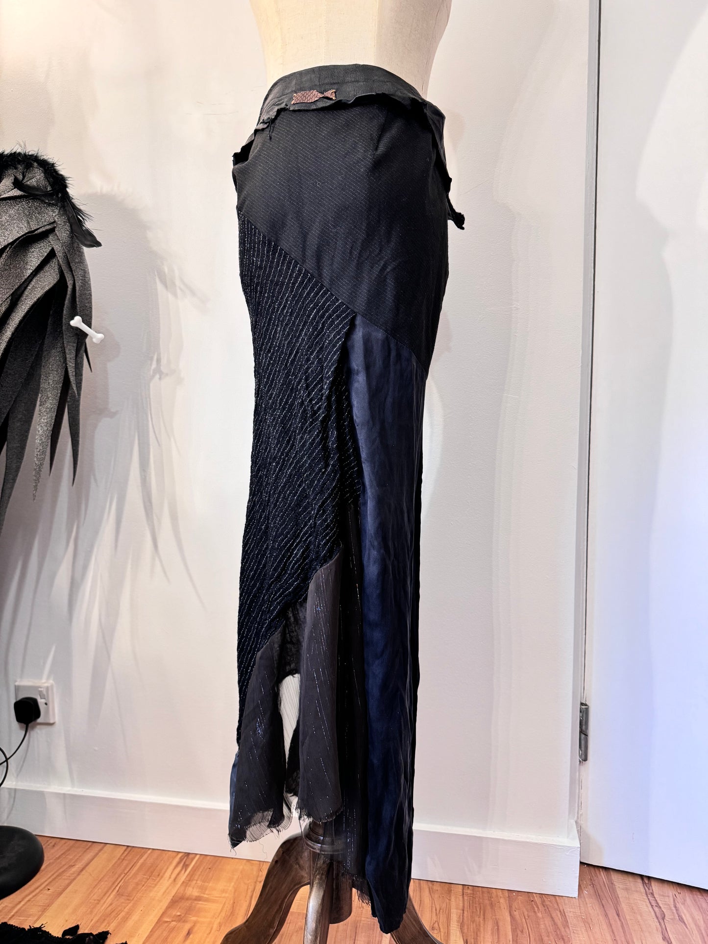 ifsixwasnine Multi-Layers Maxi Skirt