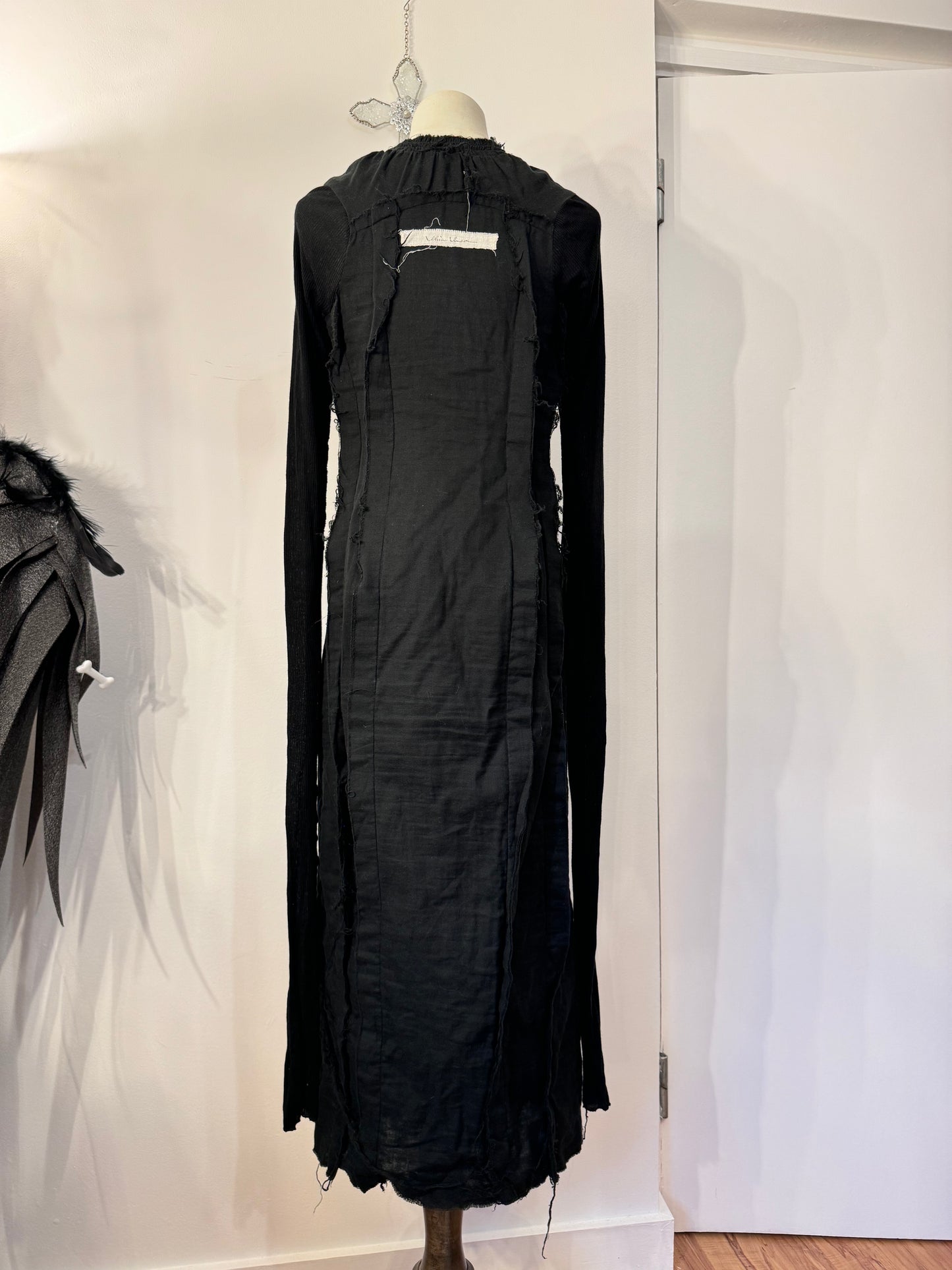 alice auaa Destructive Button-Up Dress