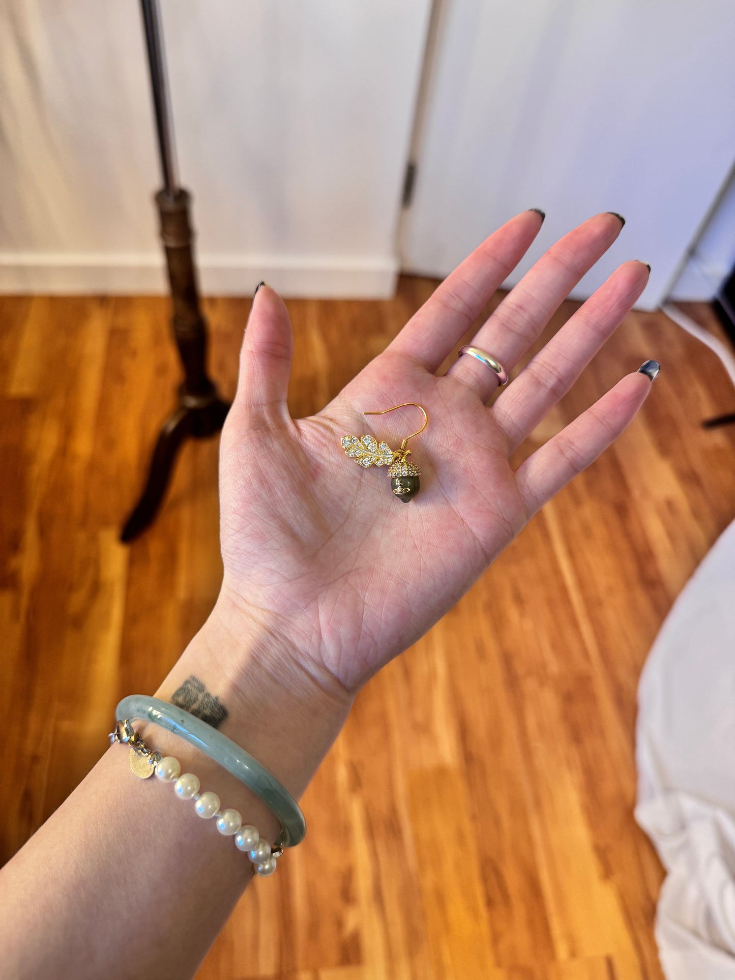 Vivienne Westwood Hazelnut Pendant Earrings