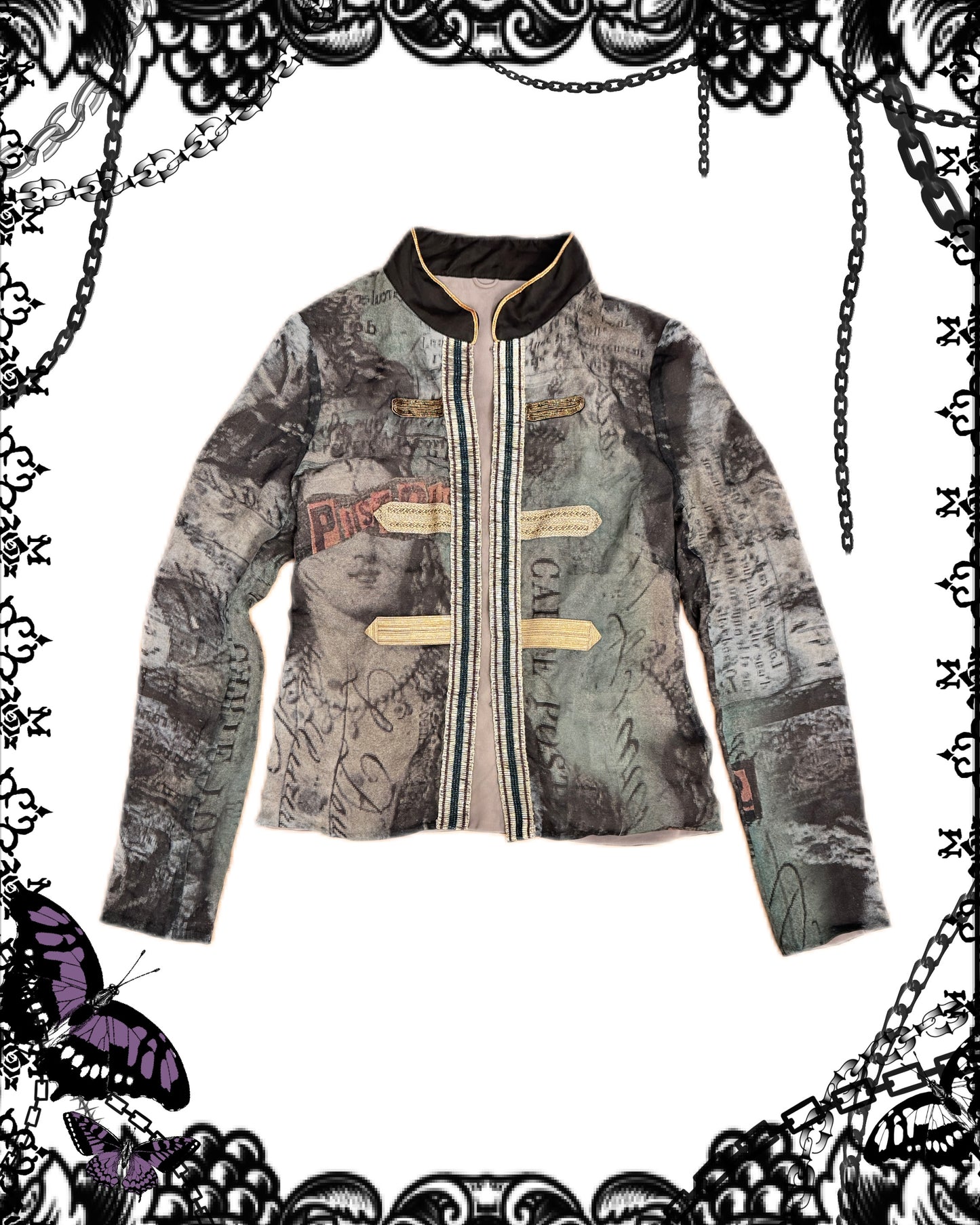 Share Spirit Sex Pistols Print Jacket