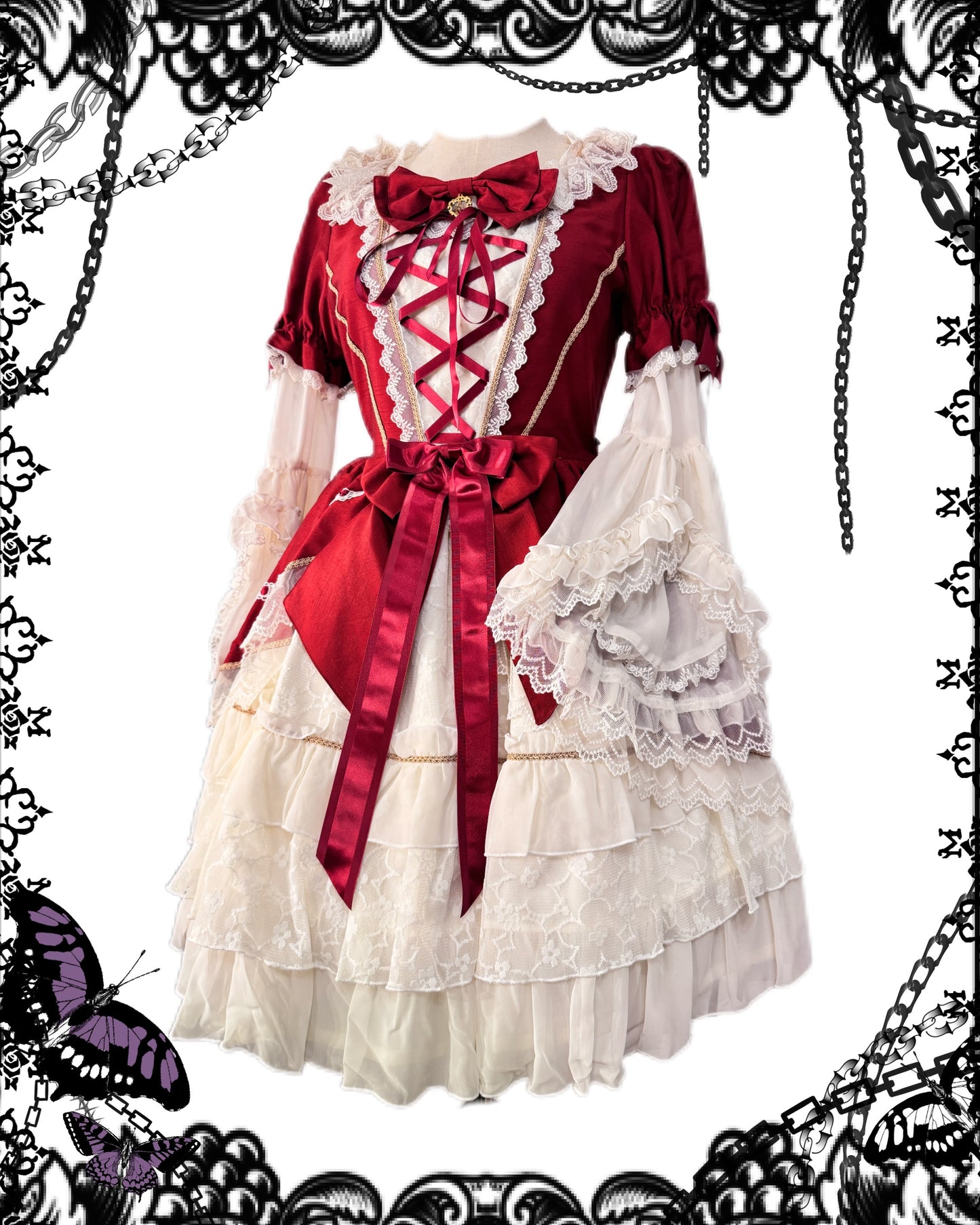 Baby the Stars Shine Bright Hime-Sleeves Red OP