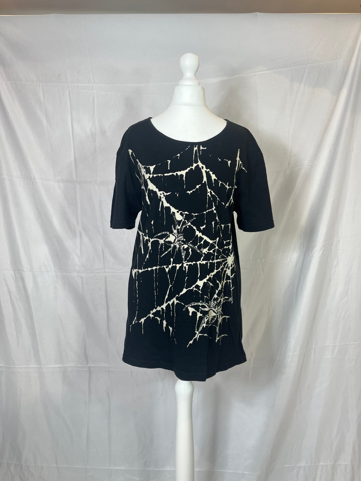 Stigmata Spider Web Print T-Shirt