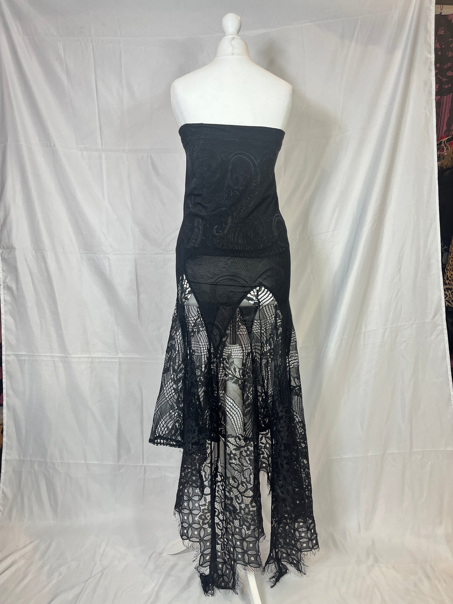Dark in Love 2-Way Mesh Dress