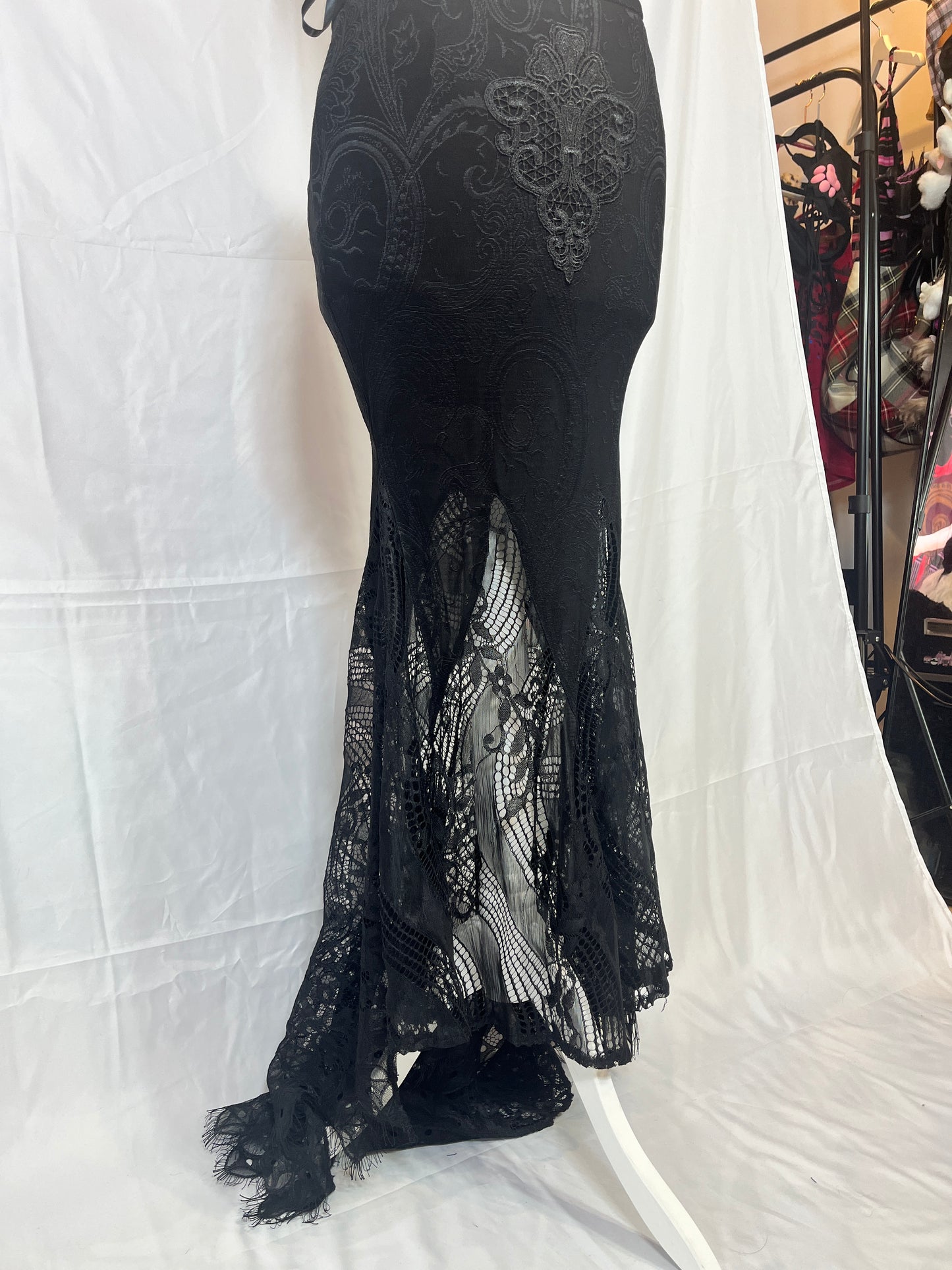 Dark in Love 2-Way Mesh Dress
