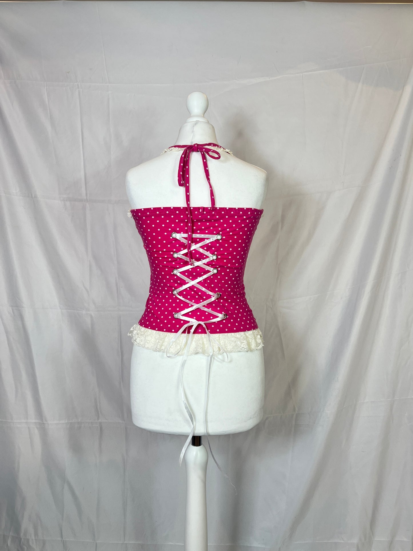 Prism Stone Pink Dots Halter Top