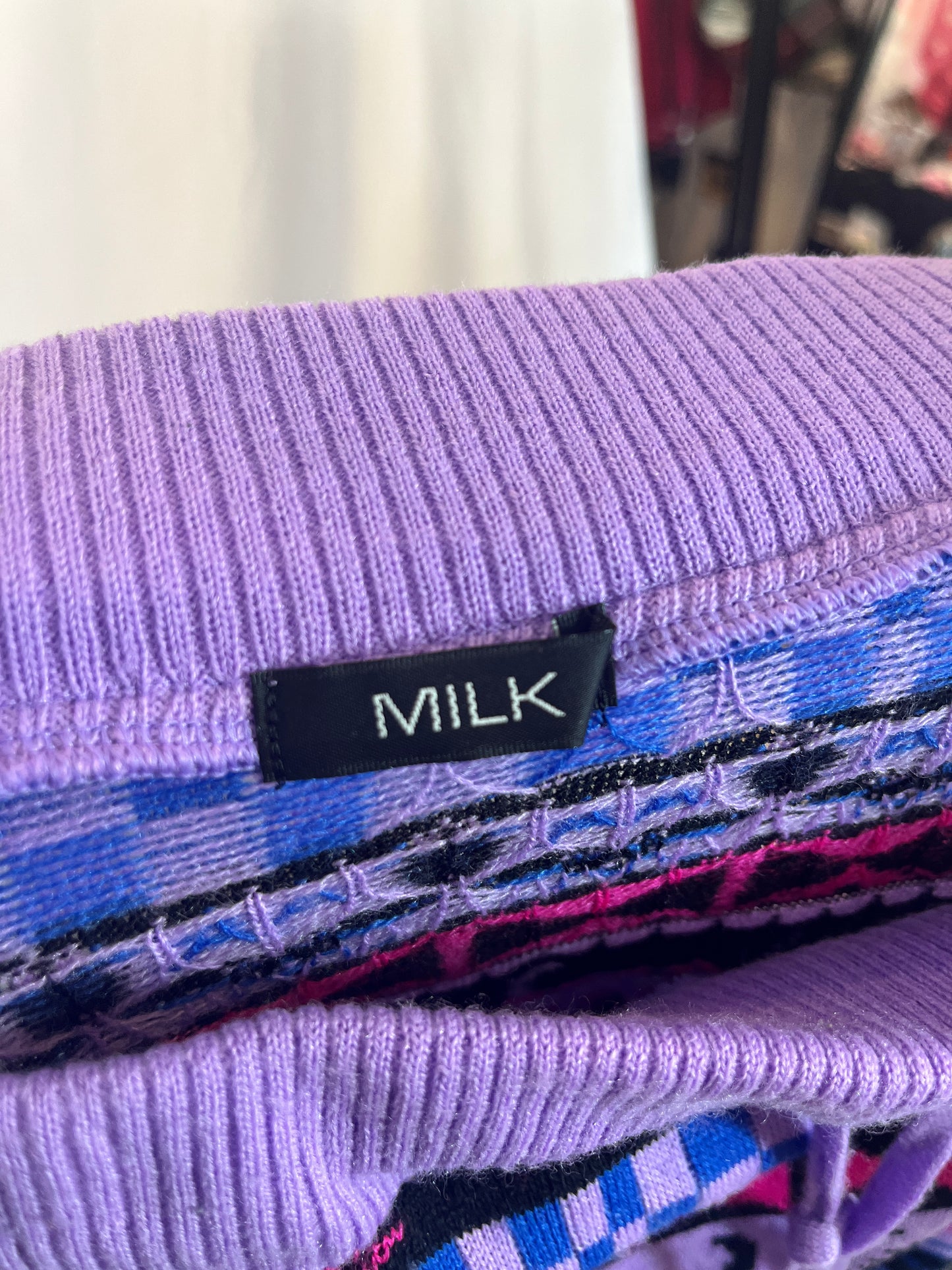 Milk Purple Knit Dress