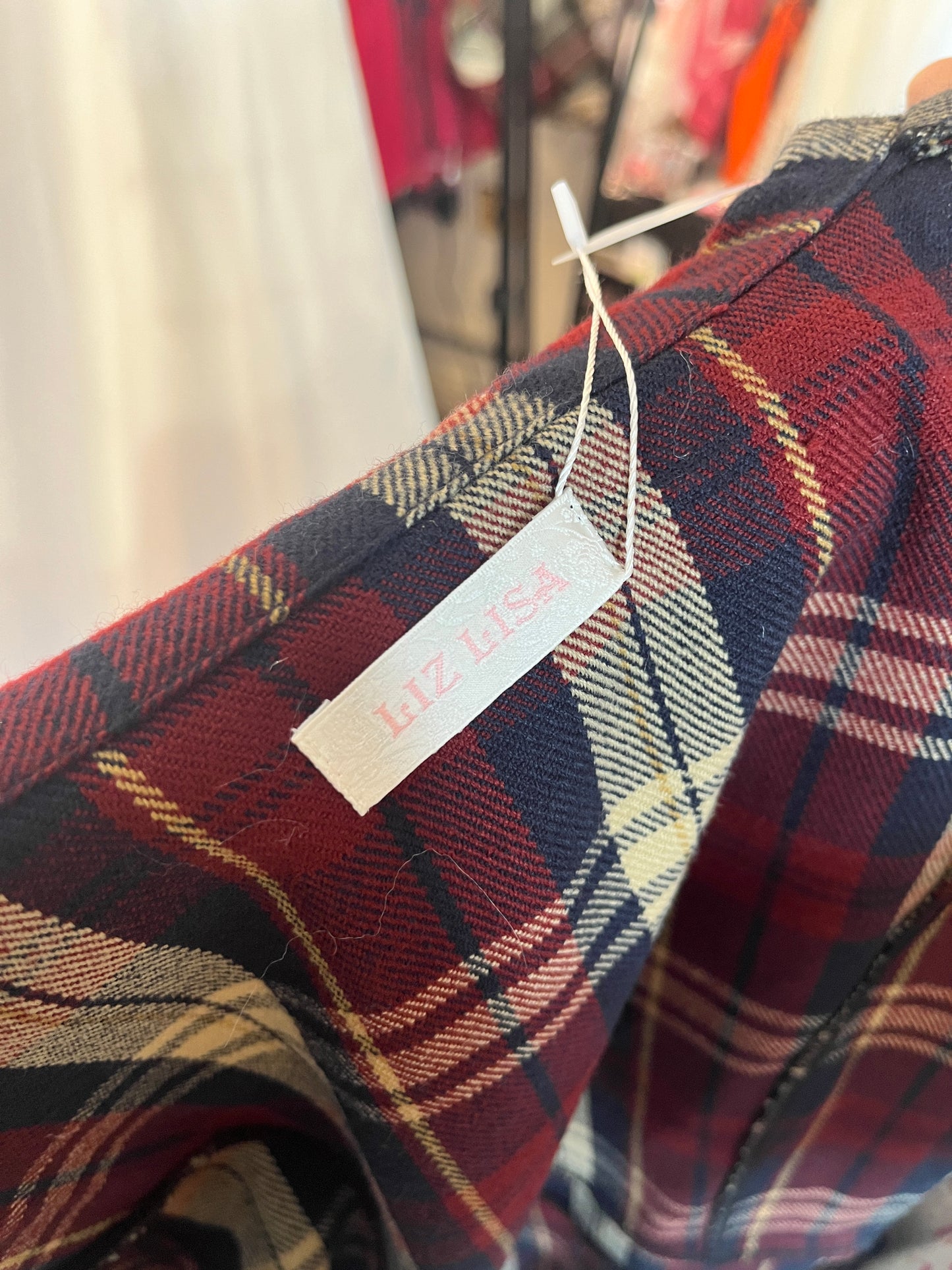 Liz Lisa Plaid Doll Dress Jacket