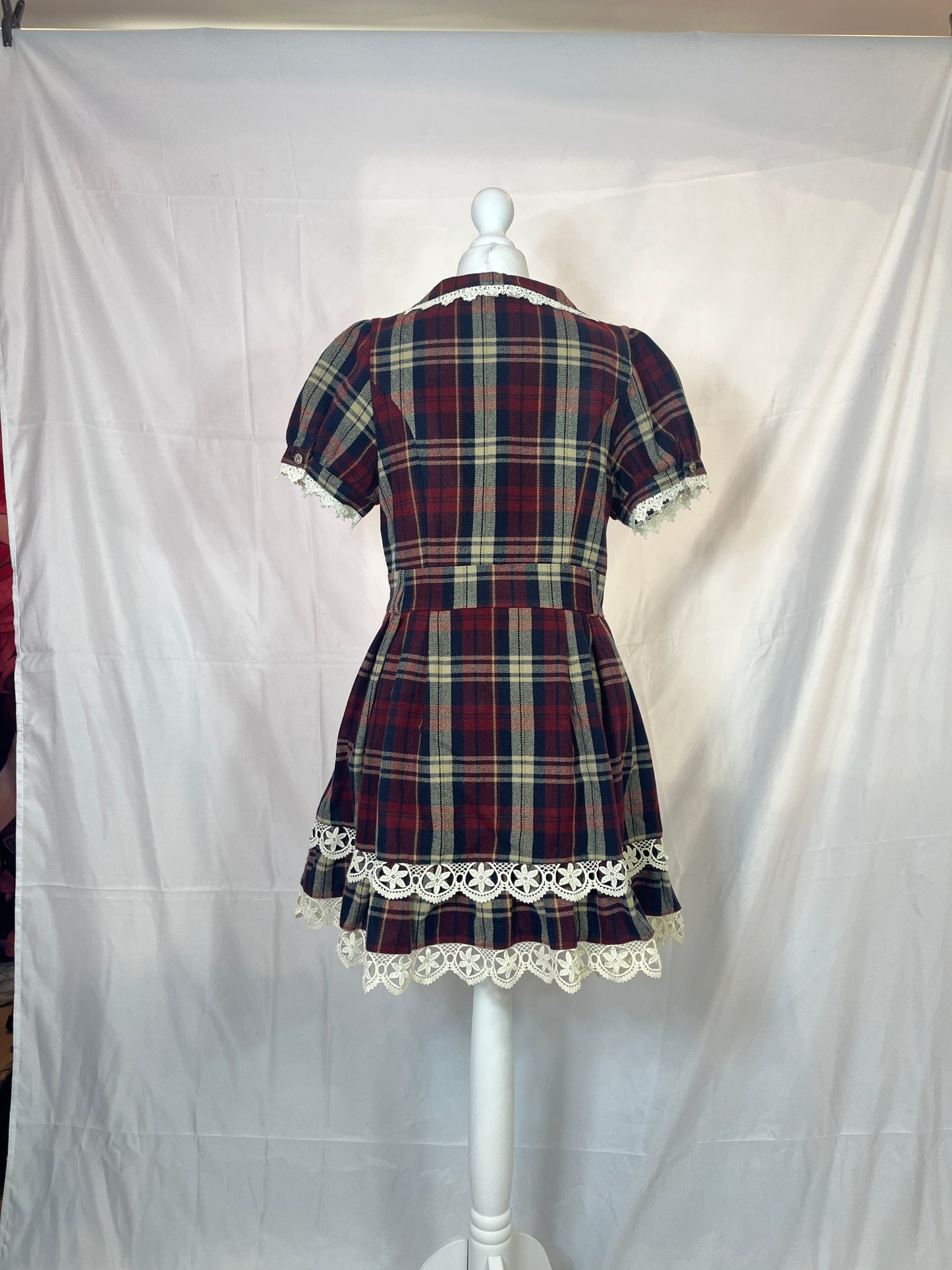 Liz Lisa Plaid Doll Dress Jacket