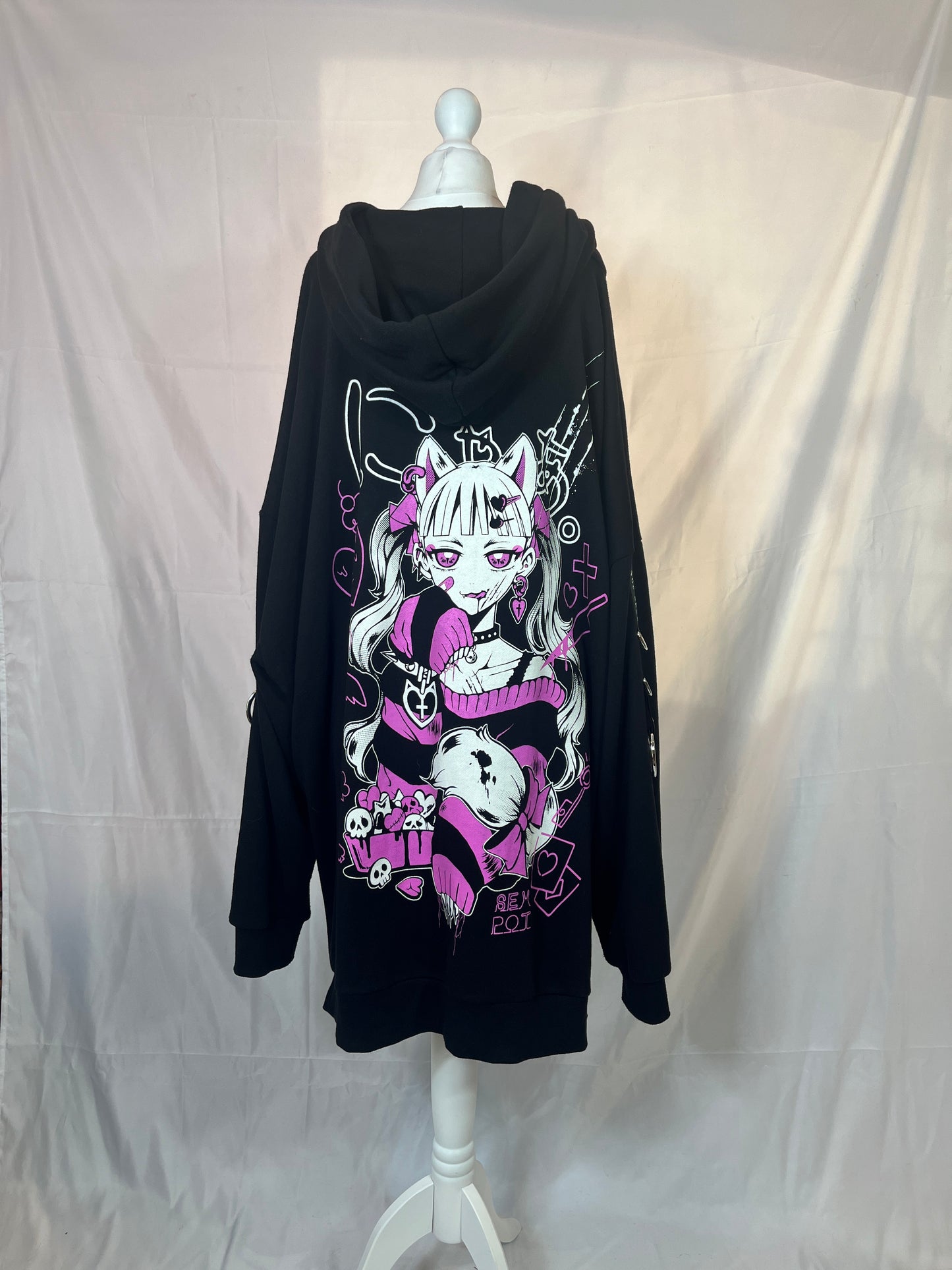 Sexpot Revenge Full Print Oversize Hoodie