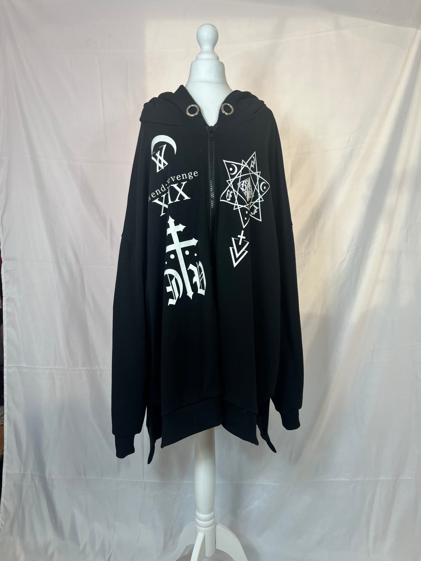 Sexpot Revenge Full Print Oversize Hoodie