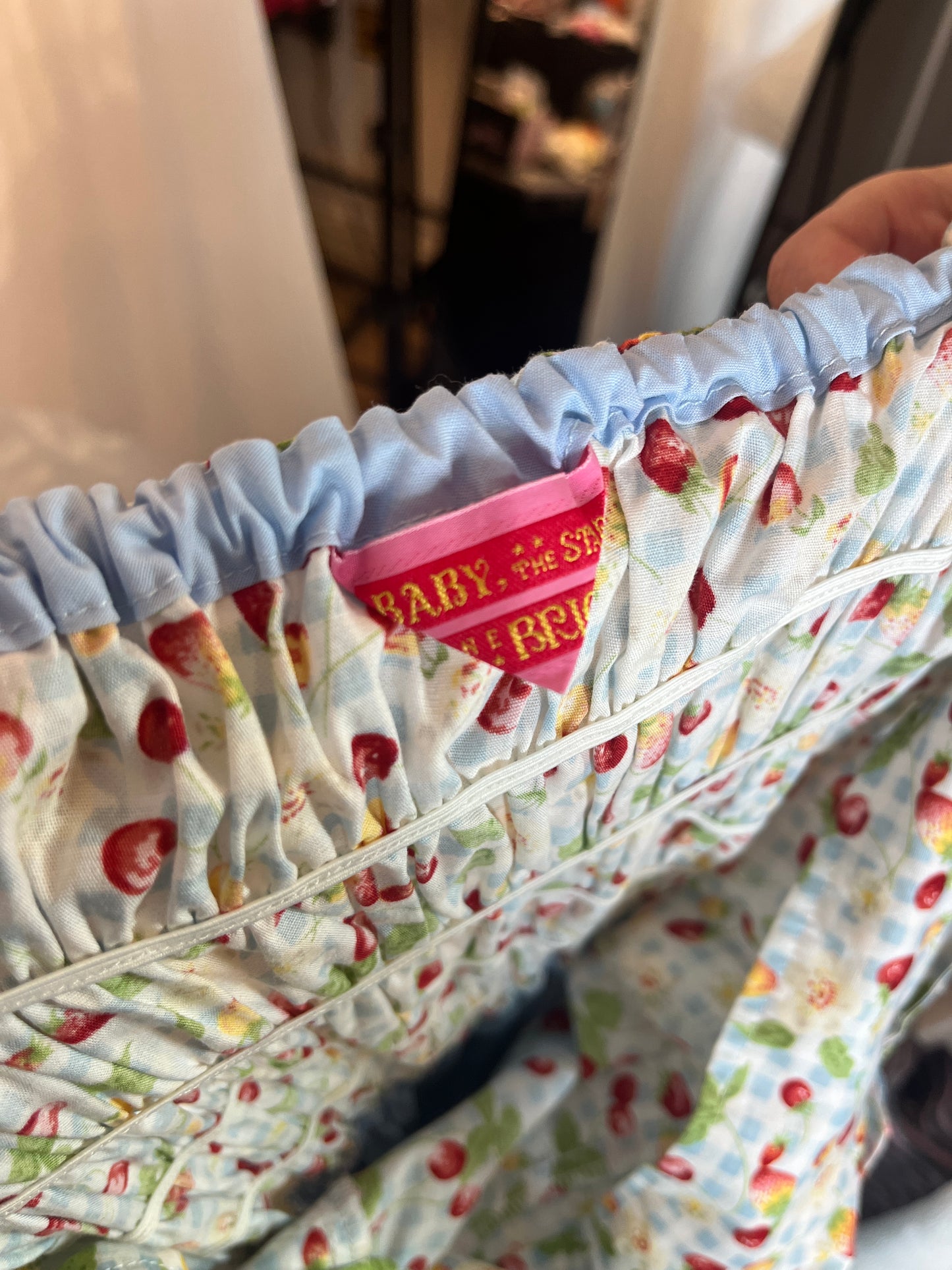 Baby the Stars Shine Bright Fruits Plaid JSK