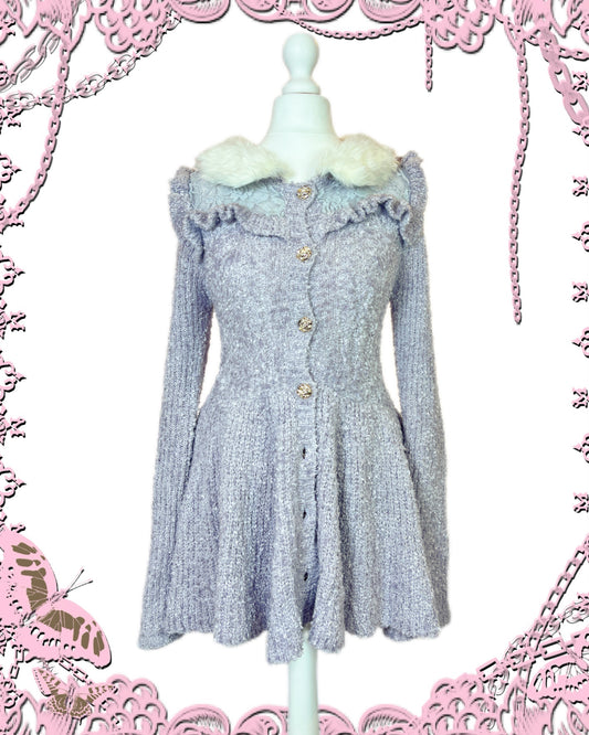 Liz Lisa Knit Button Up Dress
