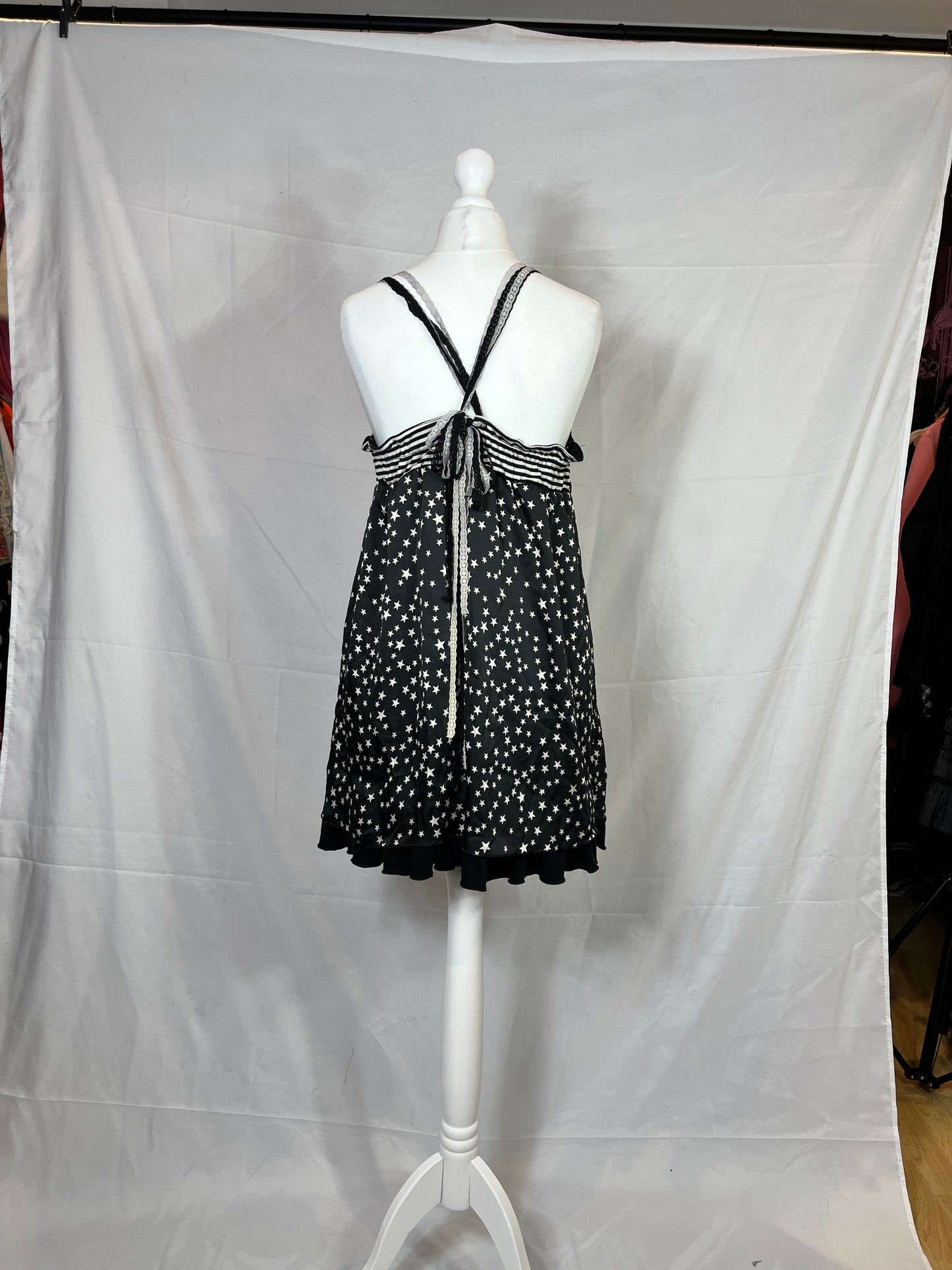 Algonquins Stars Print Tank Top Dress
