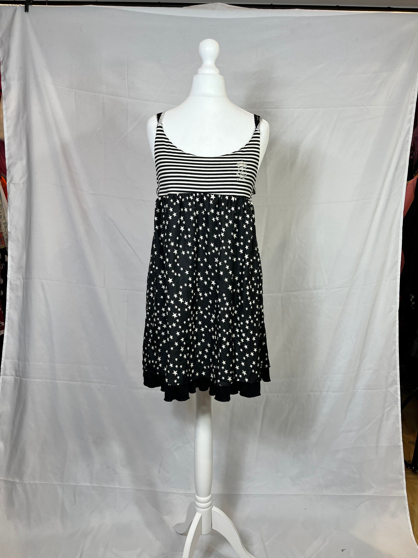 Algonquins Stars Print Tank Top Dress
