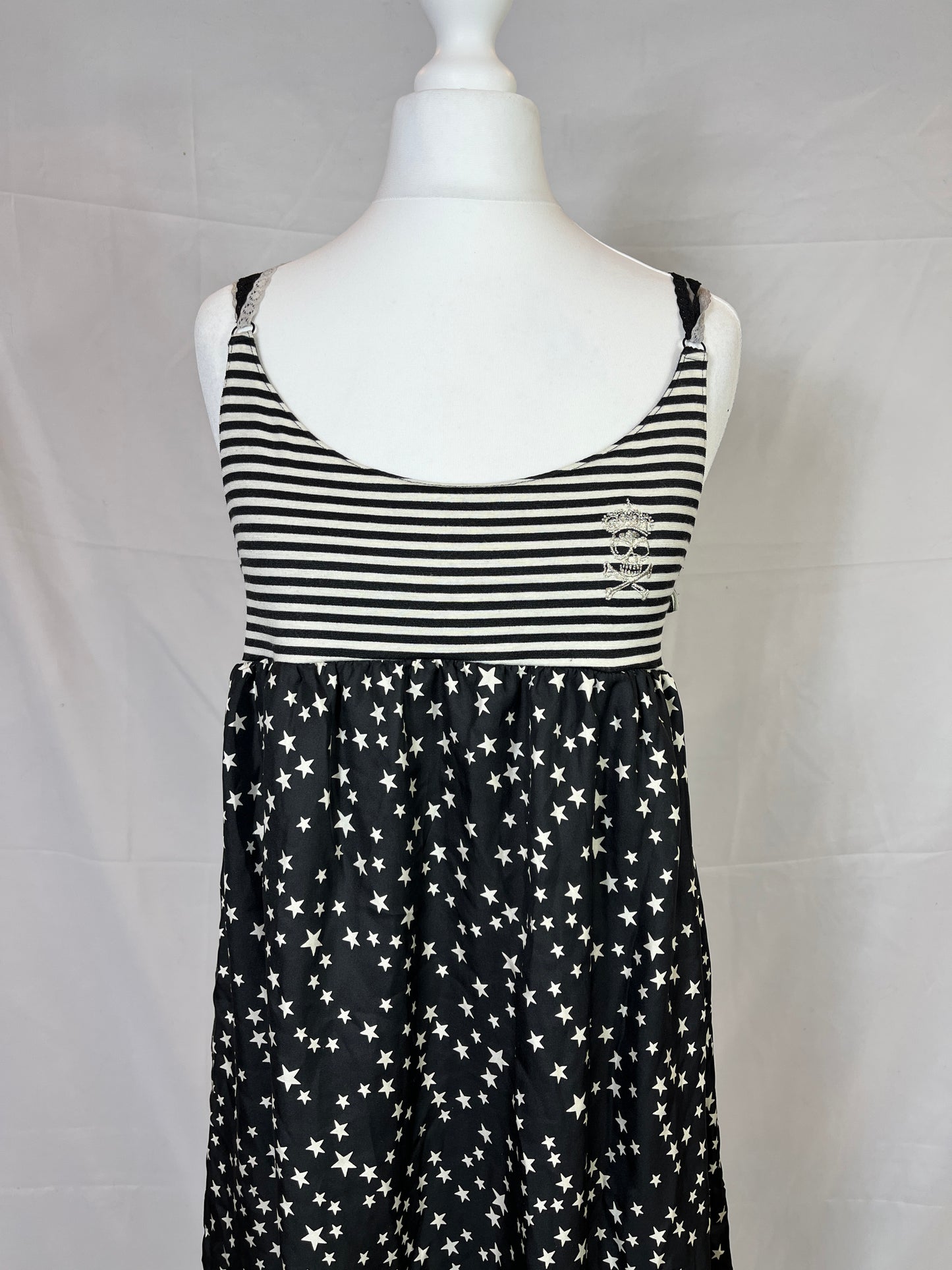 Algonquins Stars Print Tank Top Dress