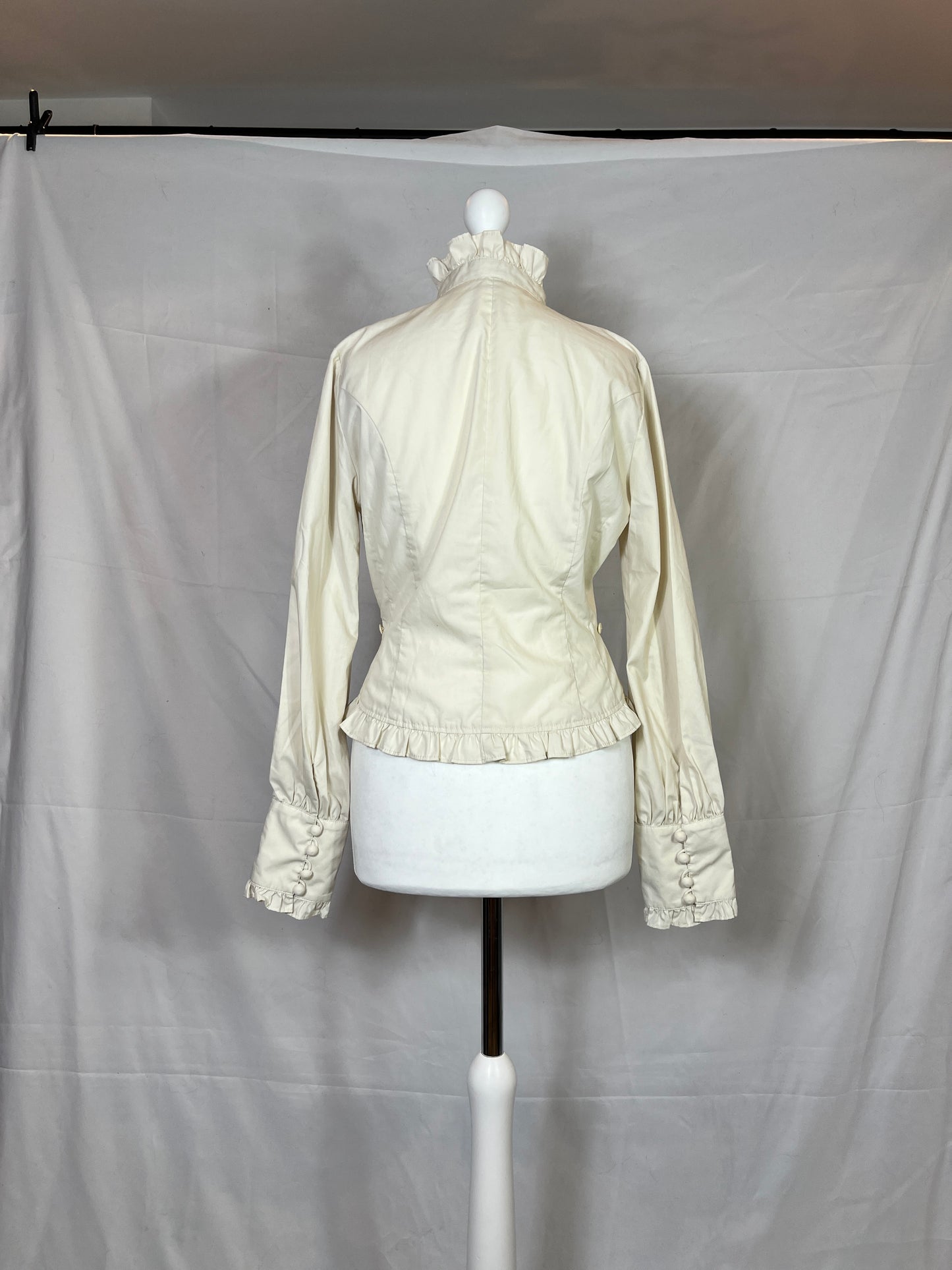 Innocent World Ruffle Collar Button Up Shirt