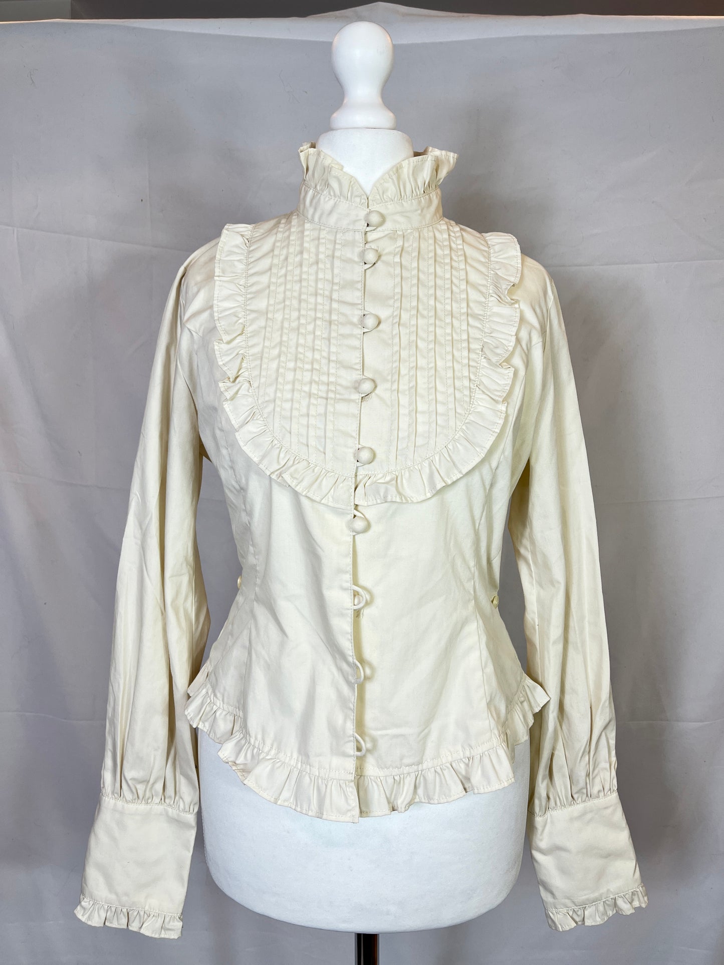 Innocent World Ruffle Collar Button Up Shirt