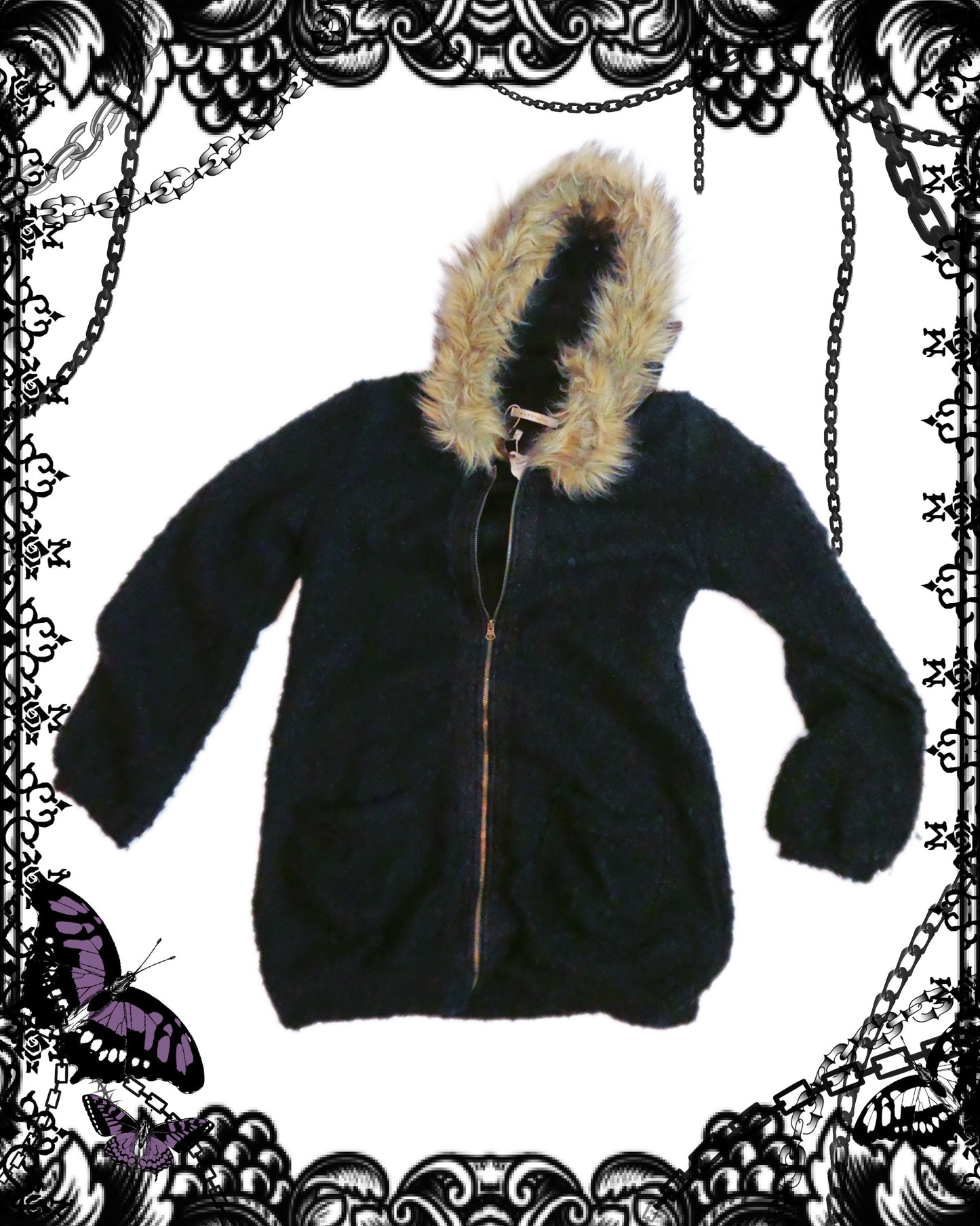 Axes Femme Fur Hoodie
