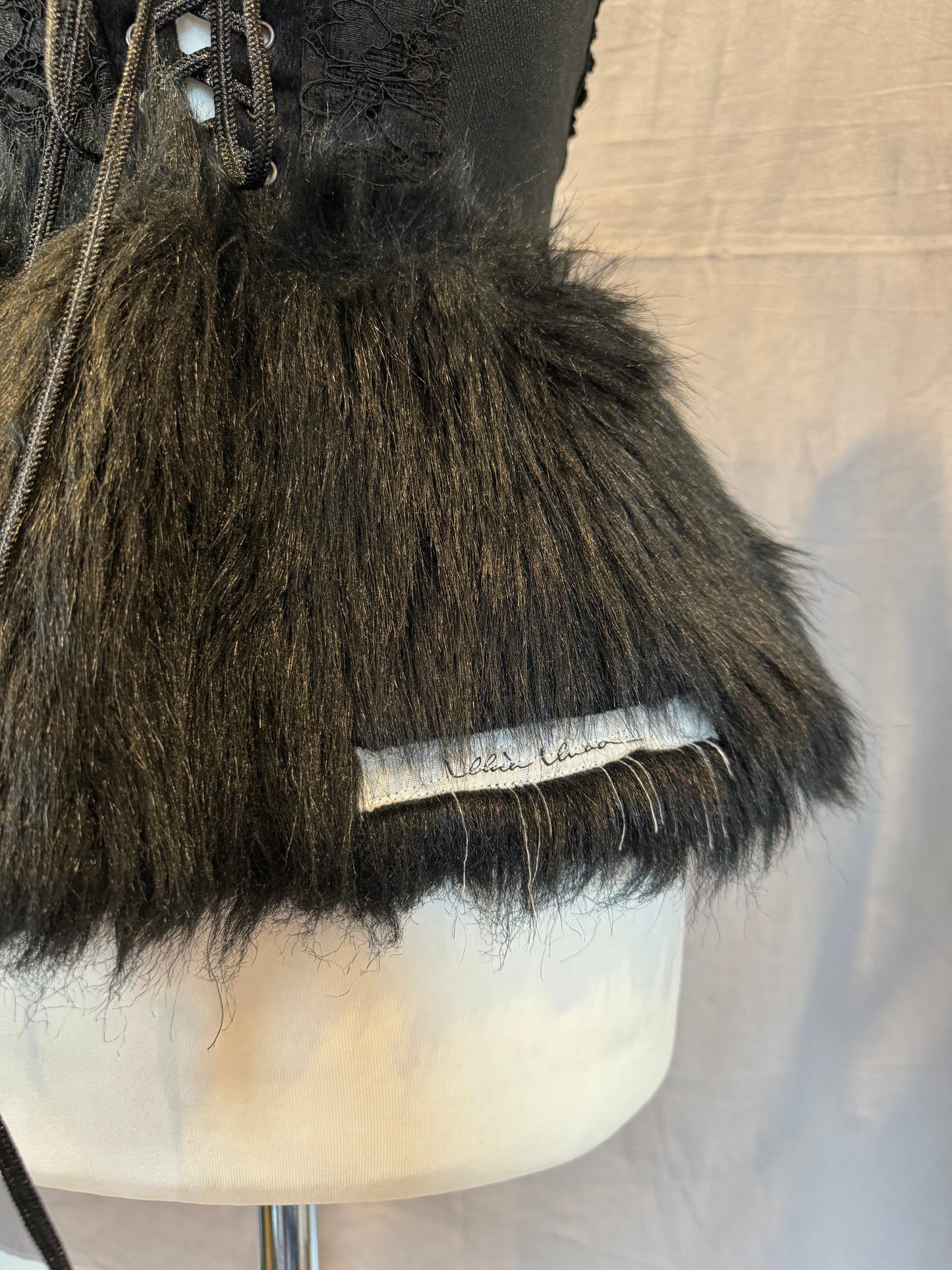 alice auaa Fur Corset