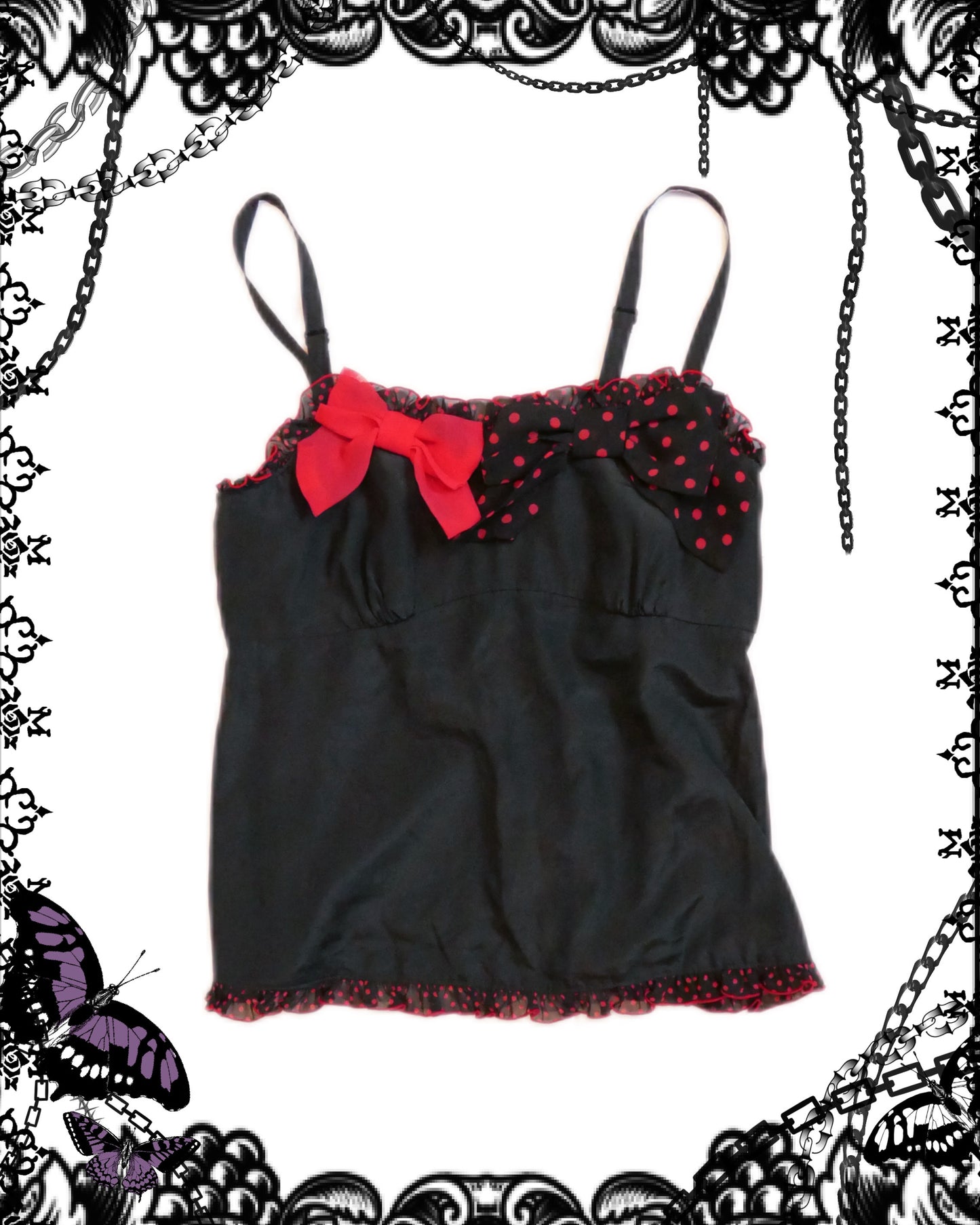 MILK Double Bow Tank Top