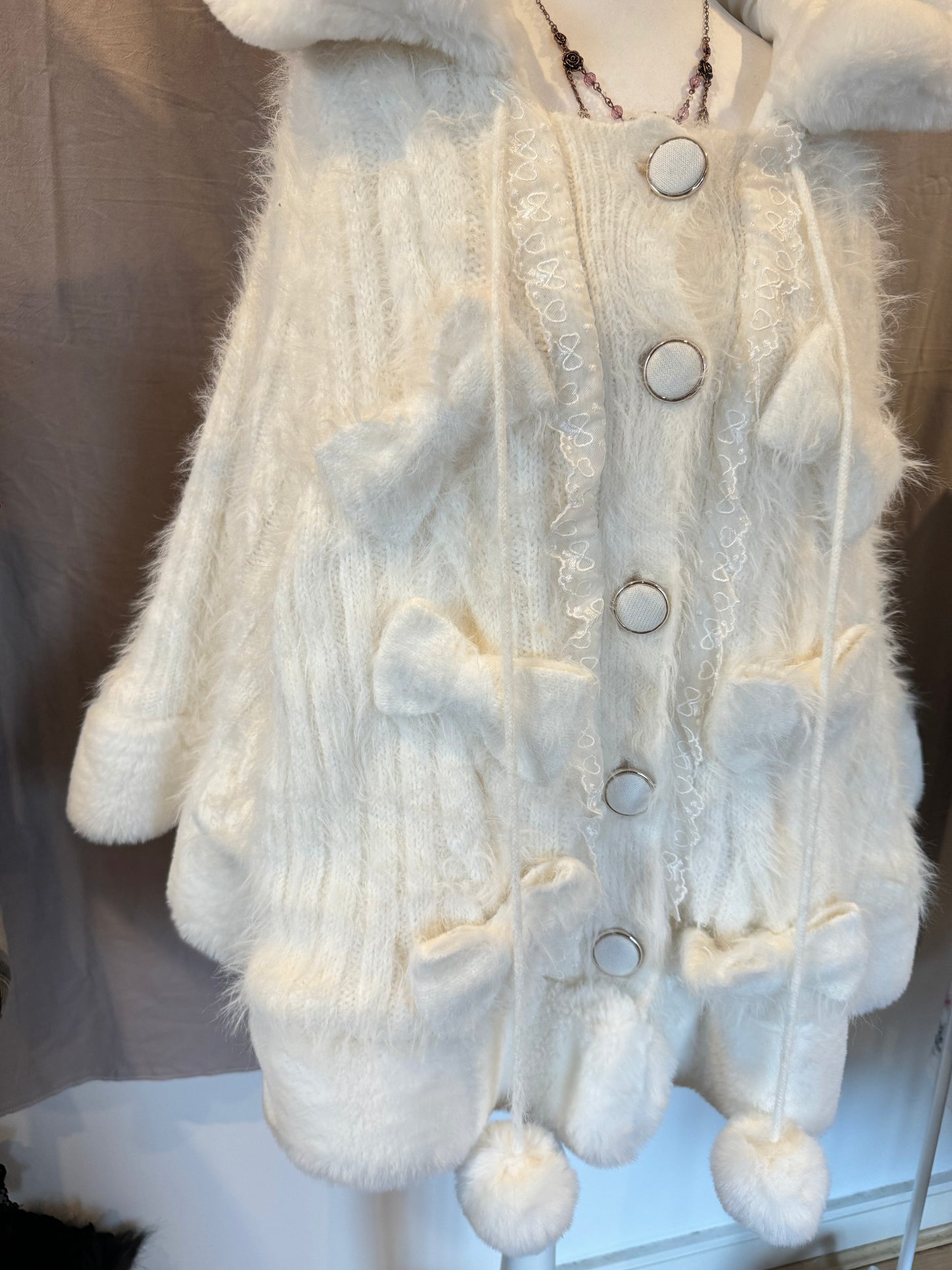 Liz Lisa Button-Up Cape with Hood