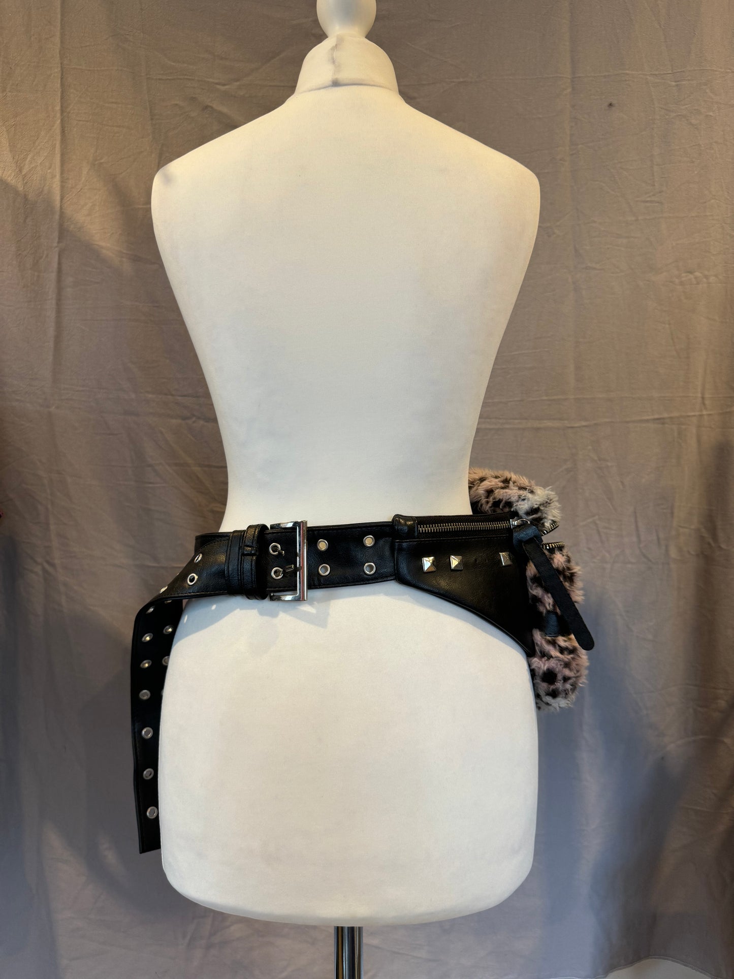 Deorart Leopard Print Belt Bag