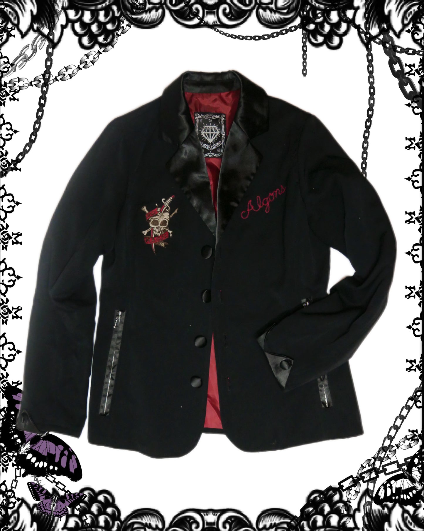 Algonquins Eagle Graphic Blazer