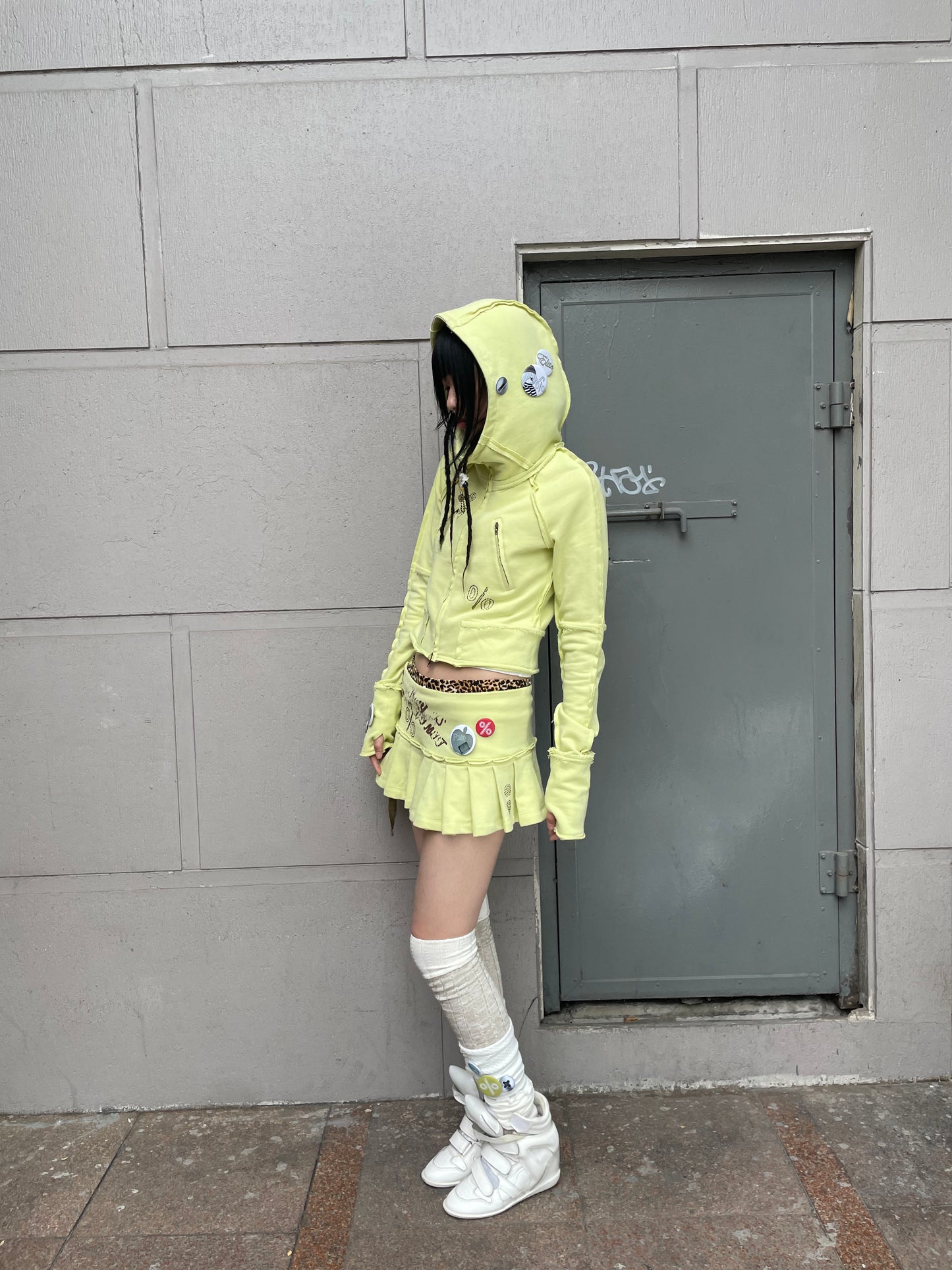 nit alcove 24SS Apple Green Jacket
