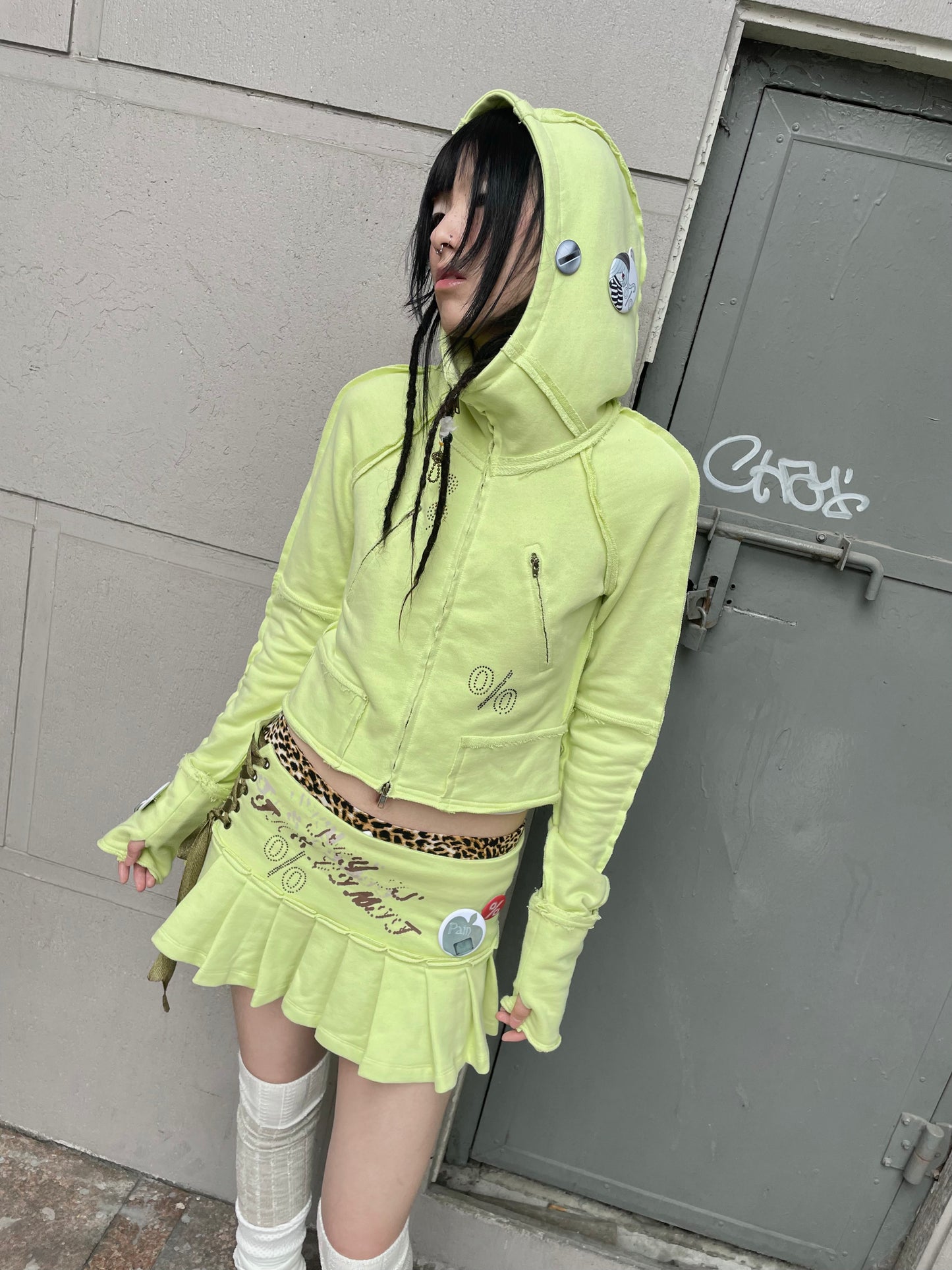 nit alcove 24SS Apple Green Jacket