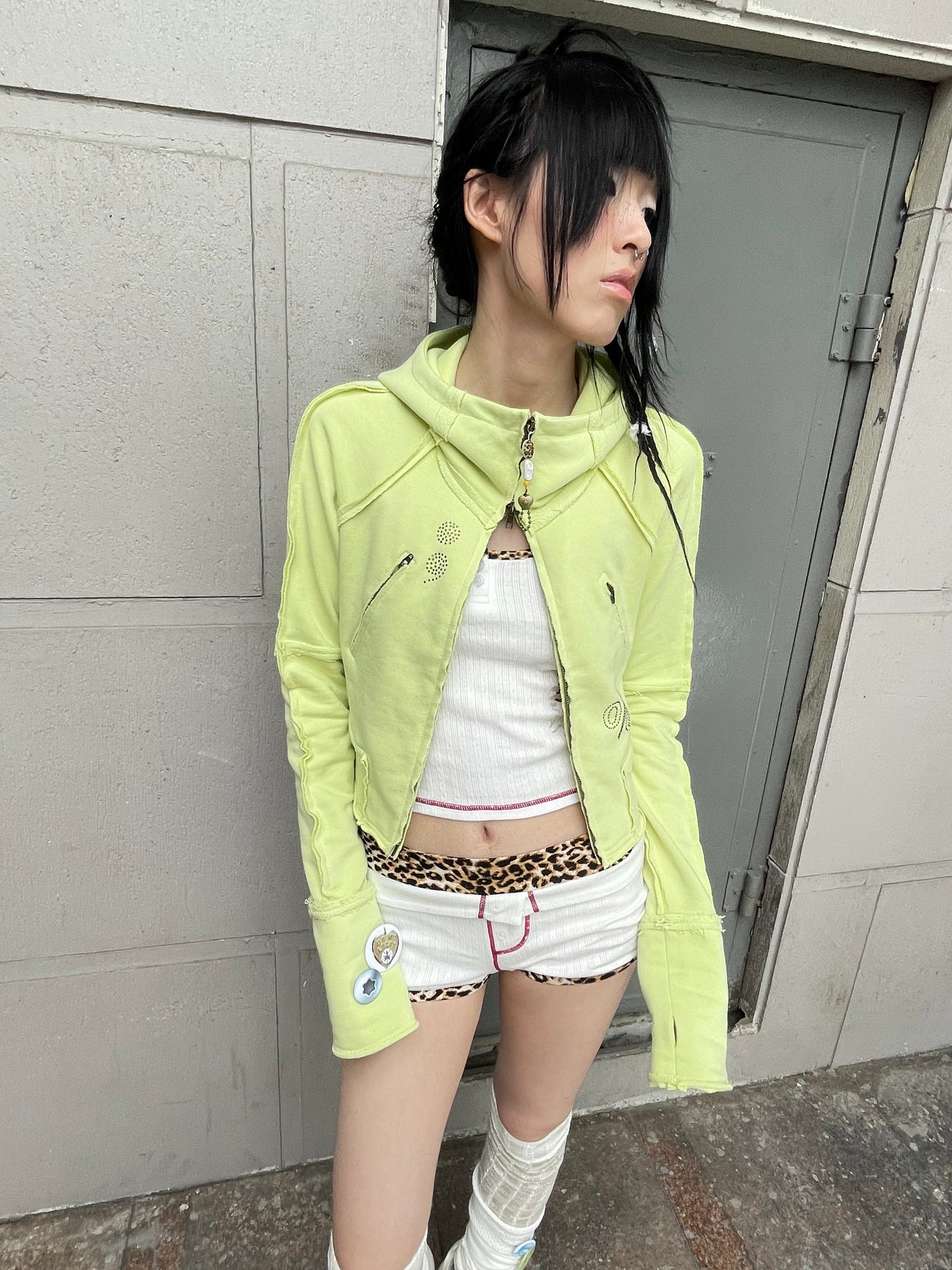 nit alcove 24SS Apple Green Jacket