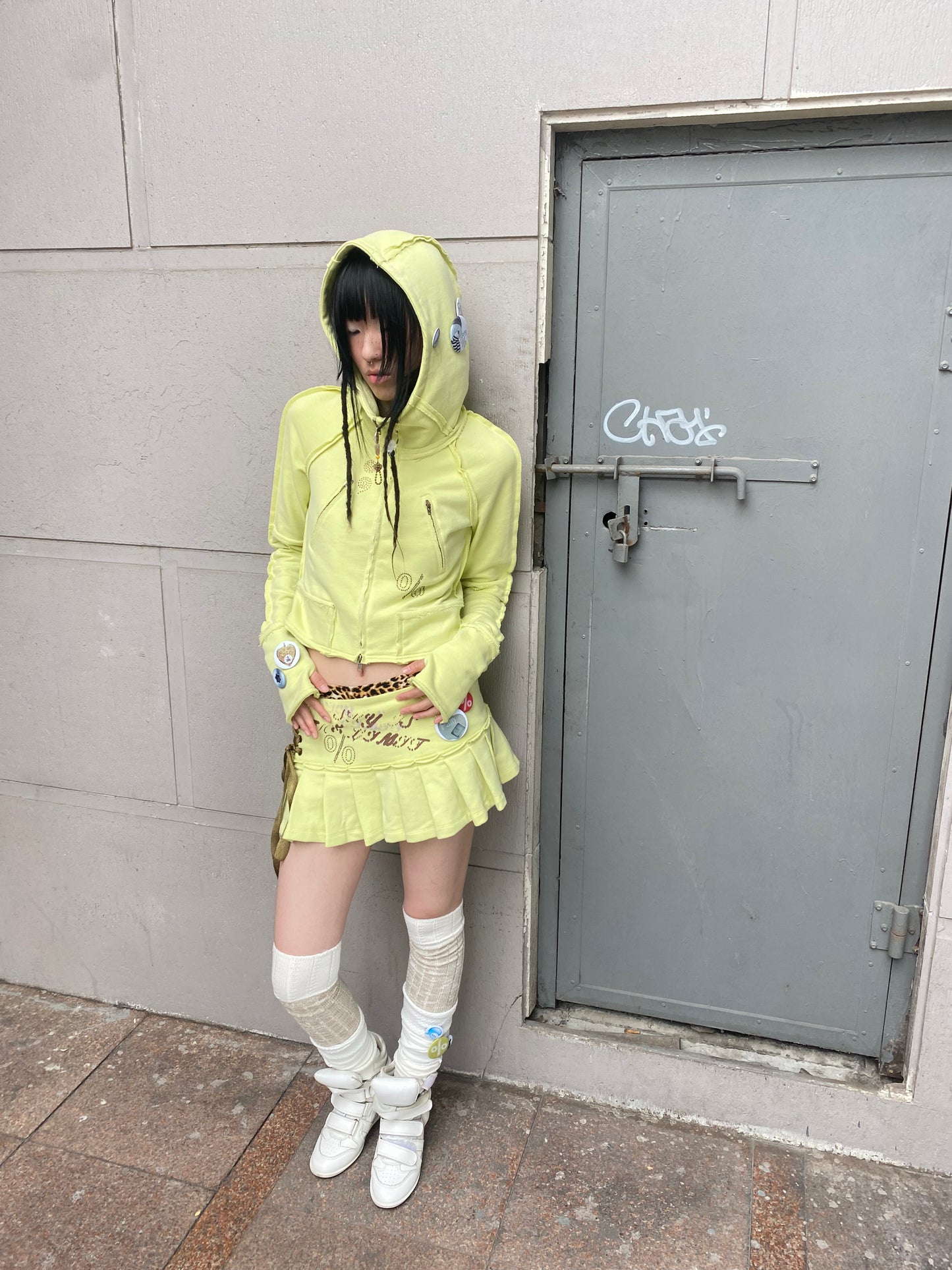 nit alcove 24SS Apple Green Jacket