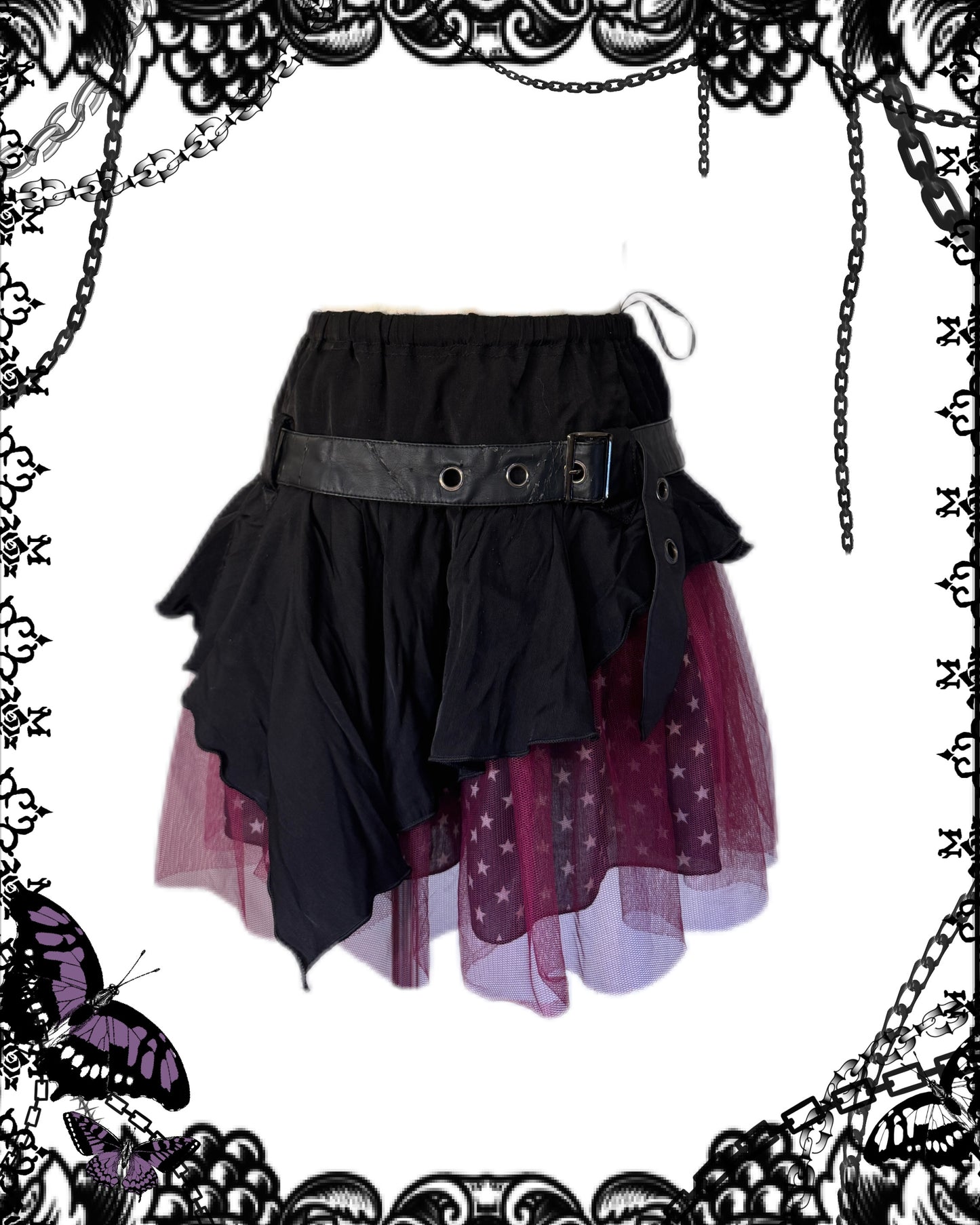 Algonquins Multi-Layers Strap Skirt