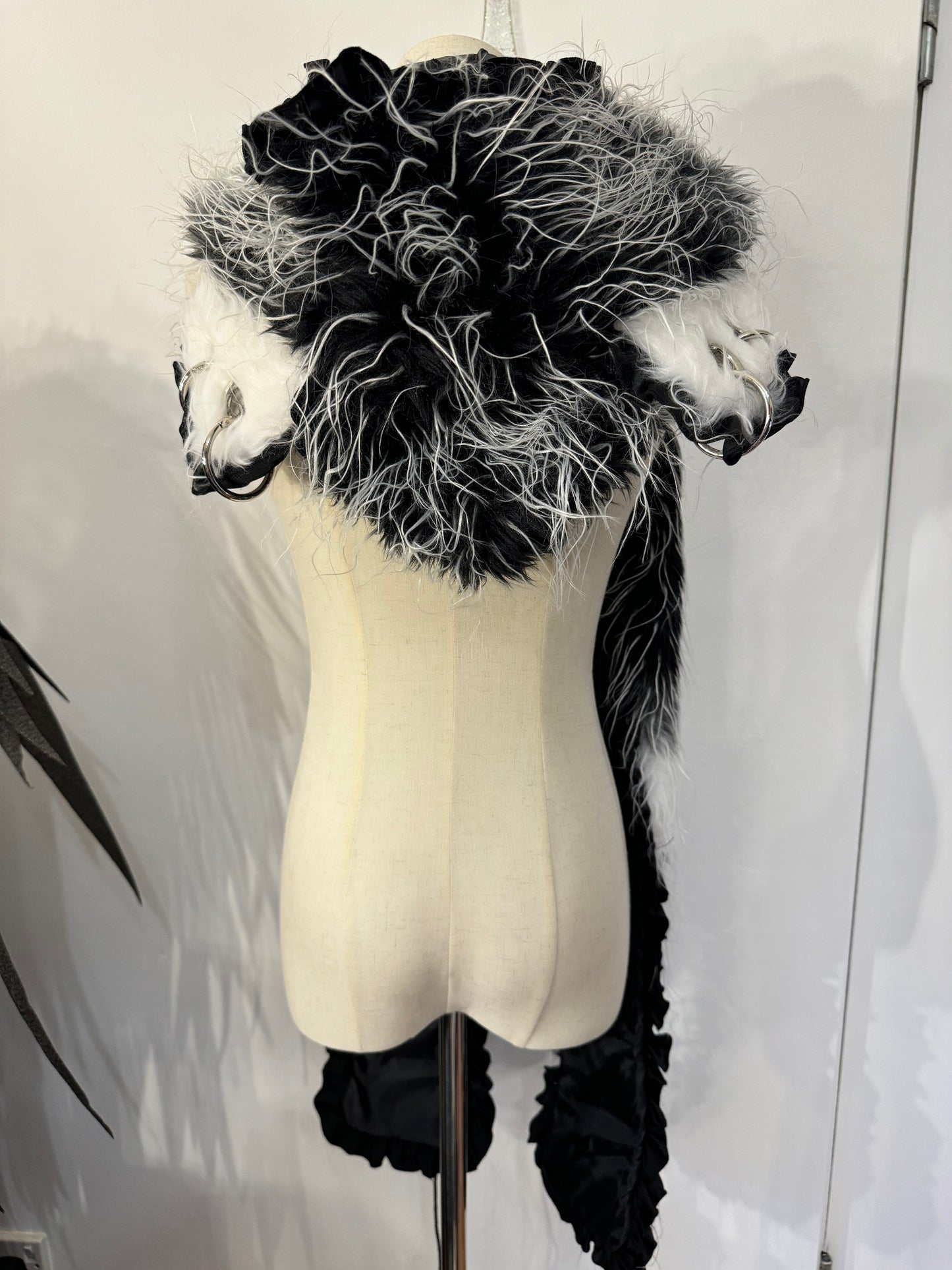 Cat Ear Fur Hooded Scarf
