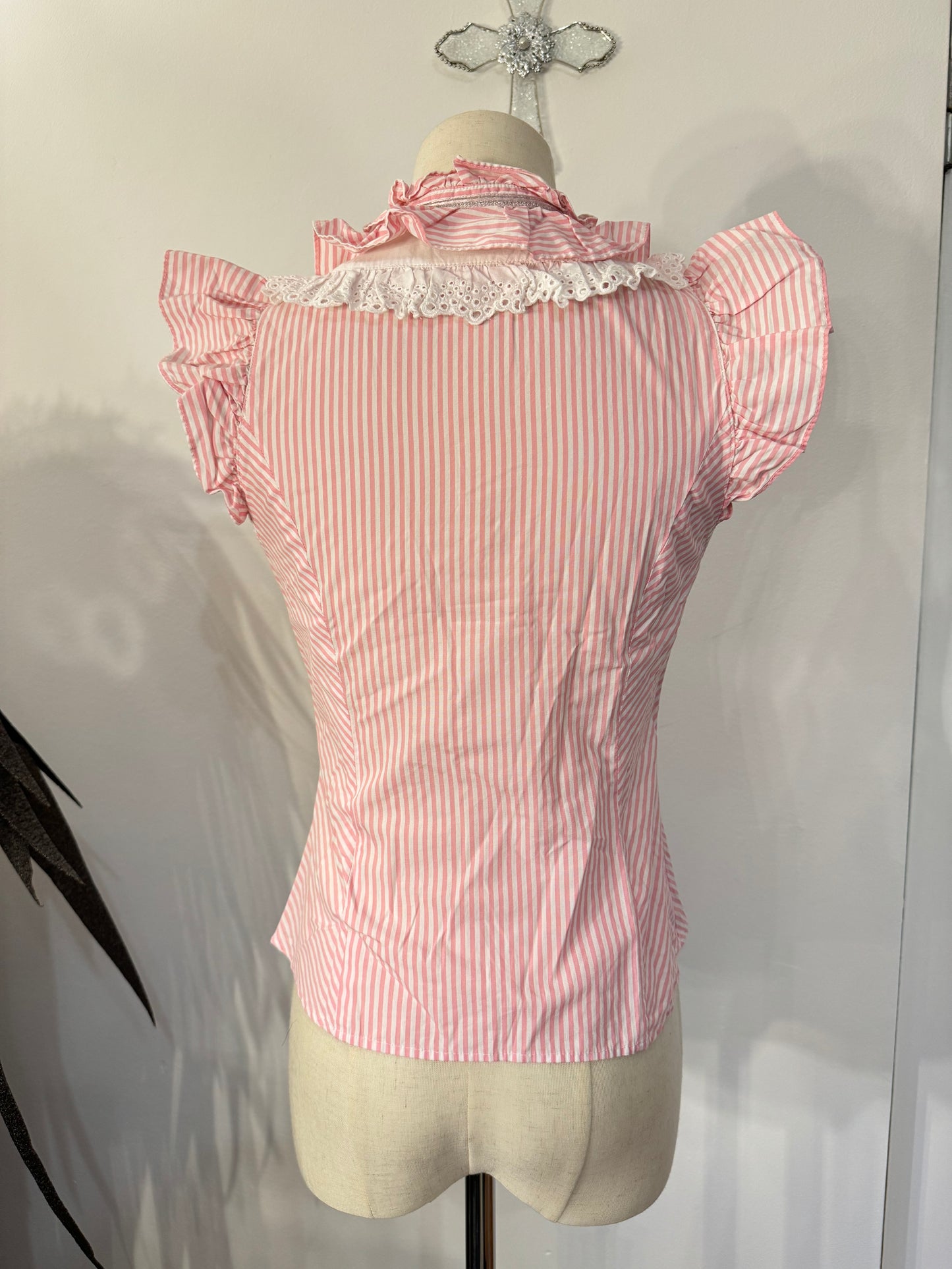 Shirley Temple Stripe Button-Up