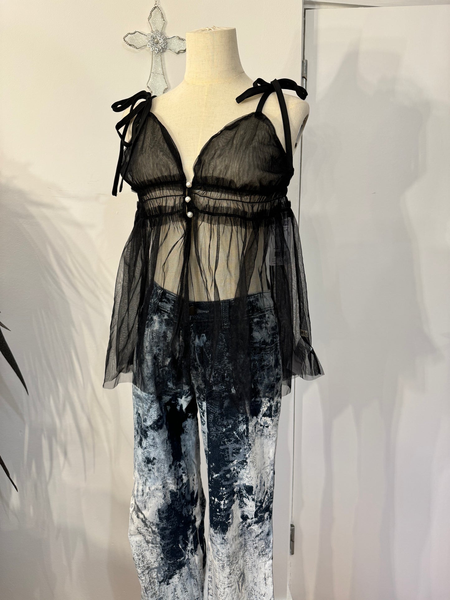 Axes Femme See-through Top