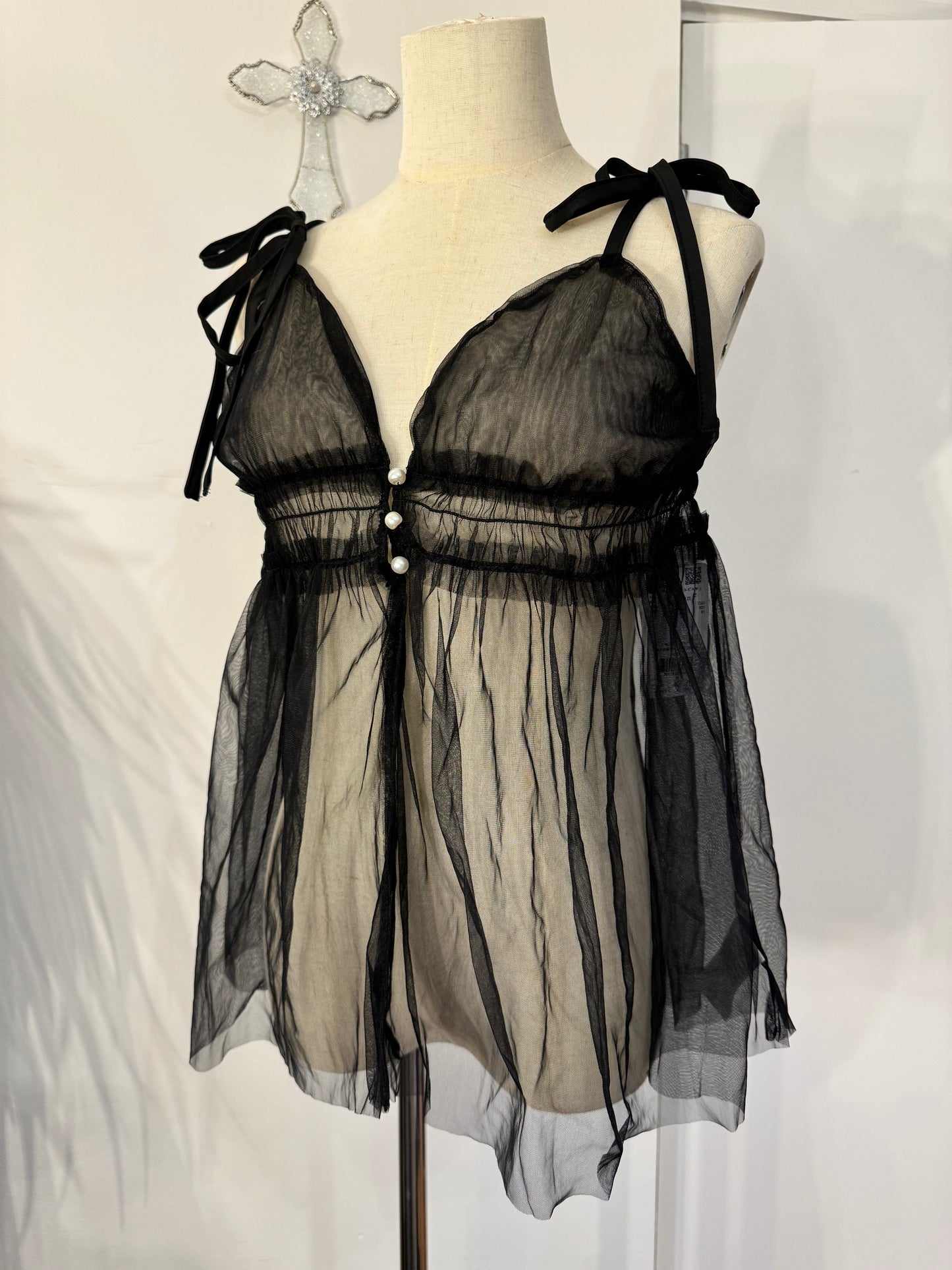 Axes Femme See-through Top