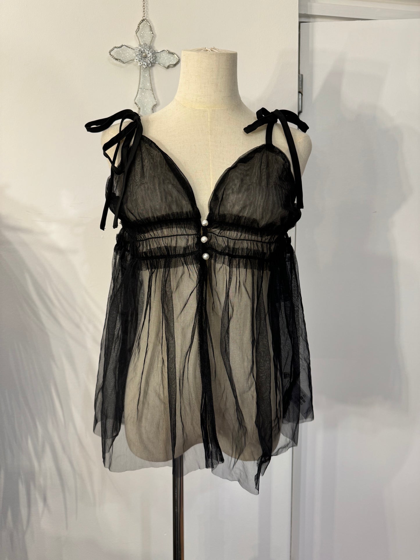 Axes Femme See-through Top