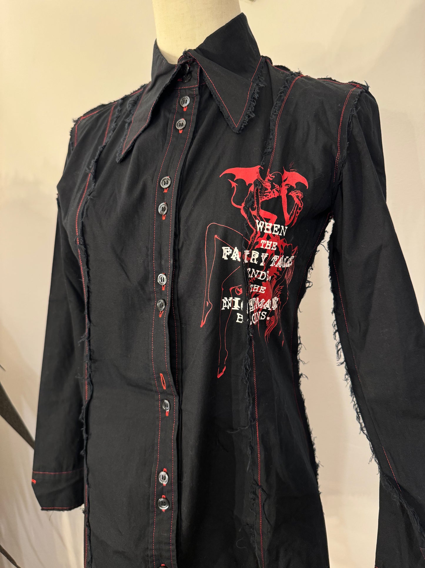 Putumayo Letter Print Button-Up