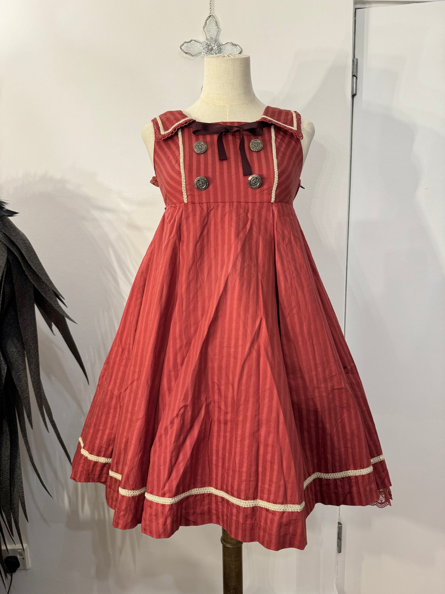 ALICE and the PIRATES Red Stripe JSK
