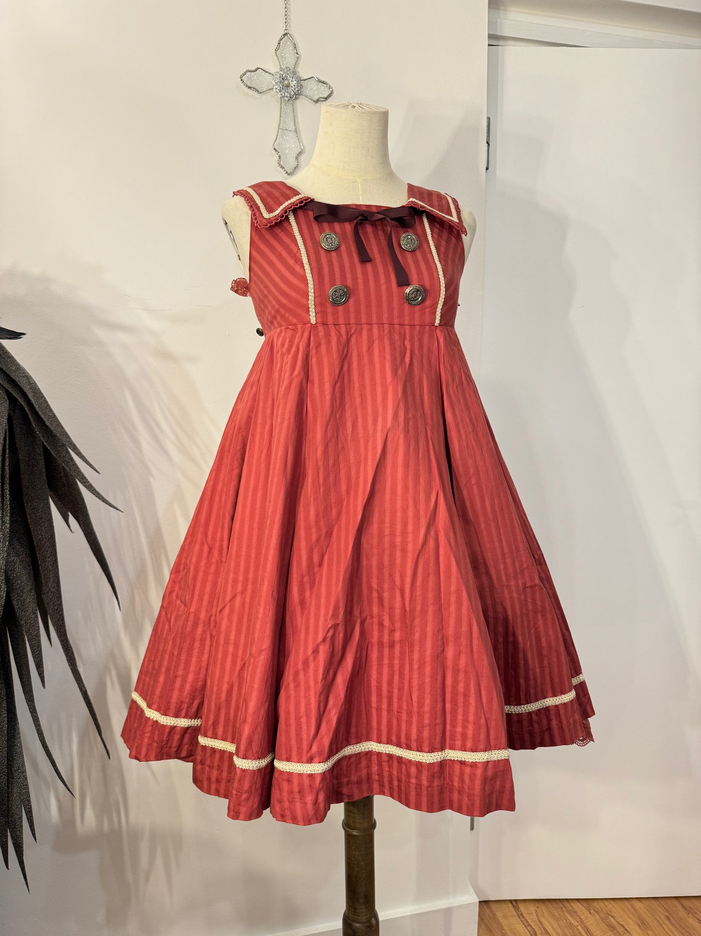 ALICE and the PIRATES Red Stripe JSK