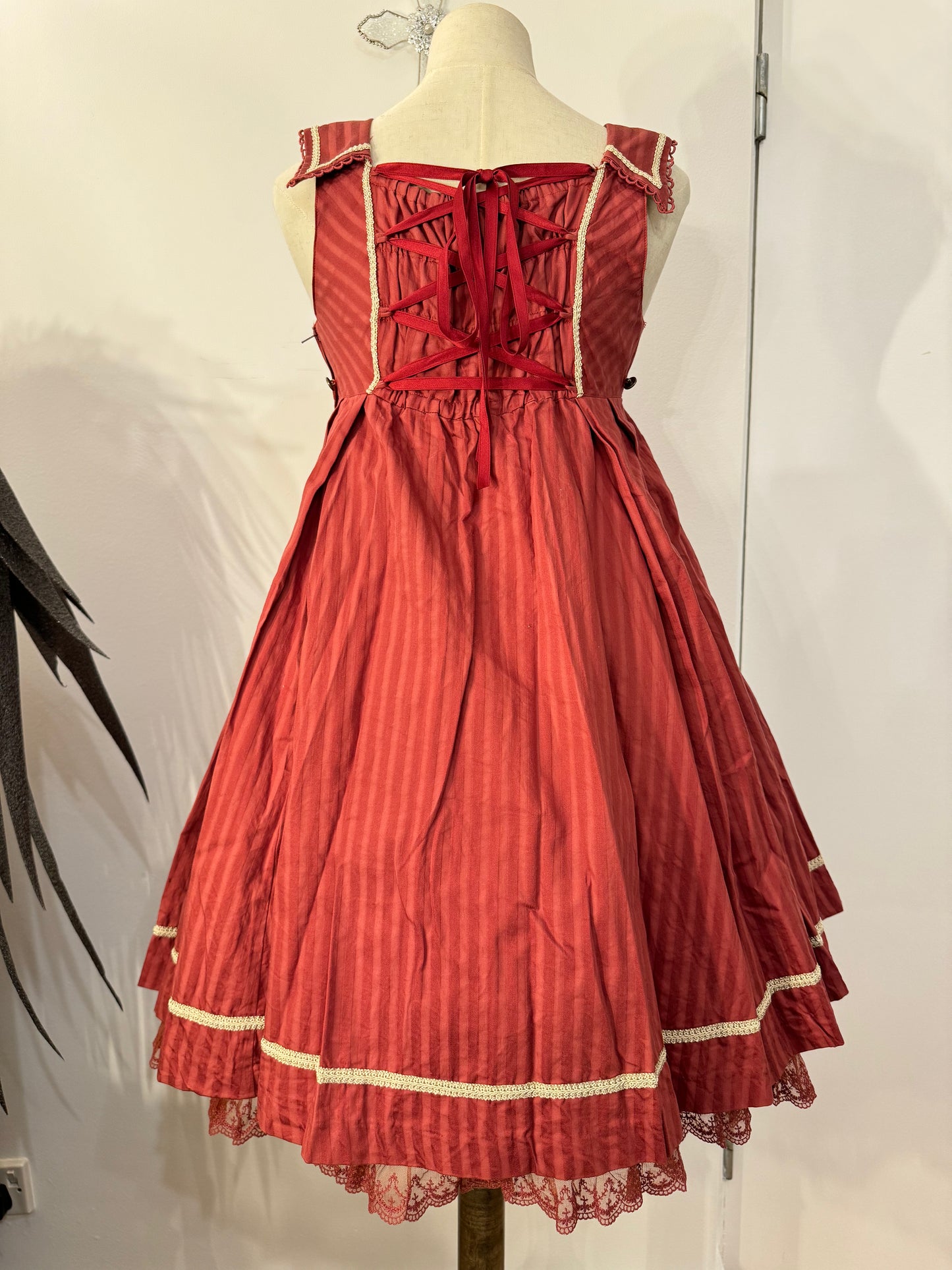 ALICE and the PIRATES Red Stripe JSK