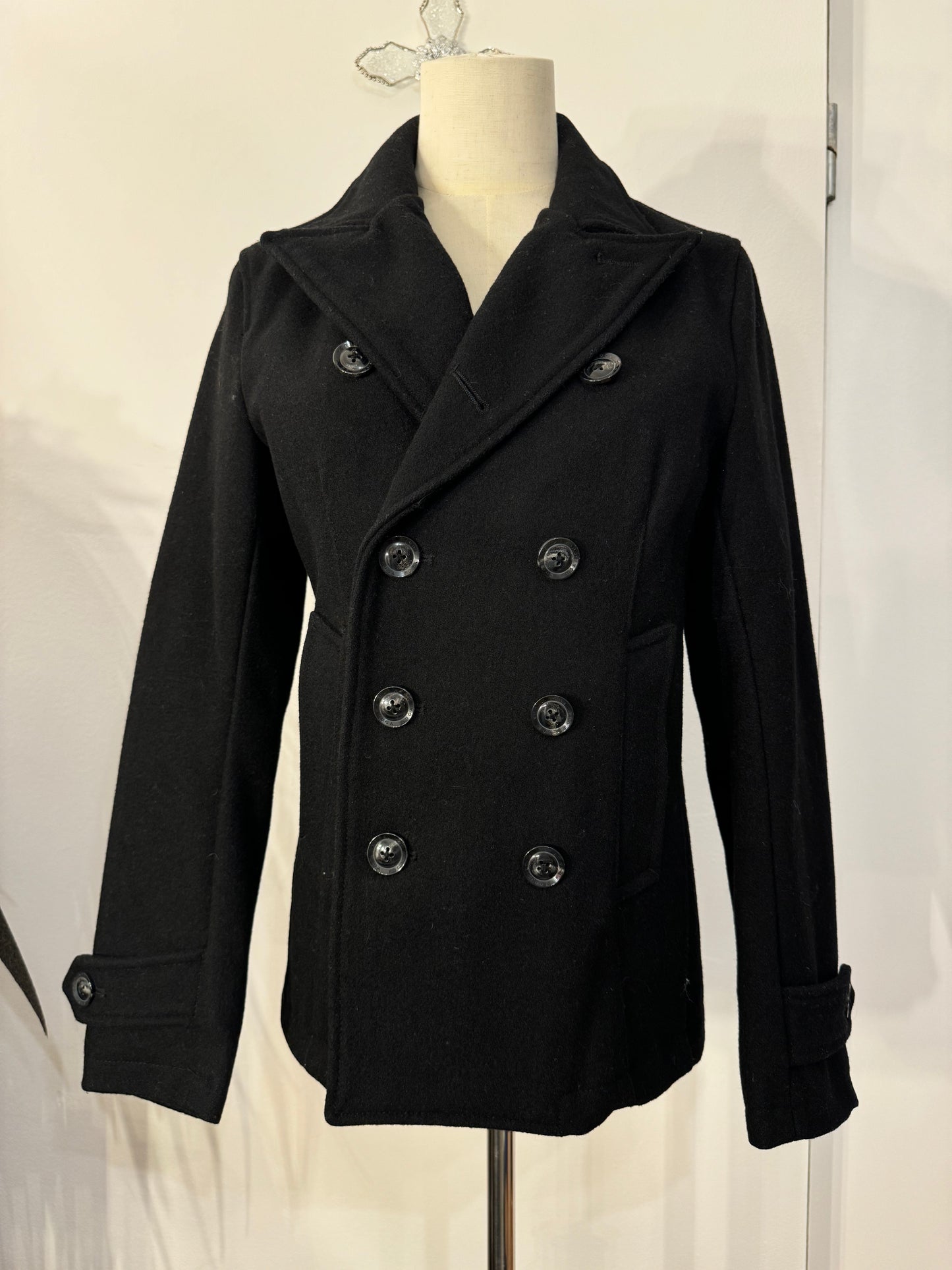 Fuga Double-breasted Wool Coat