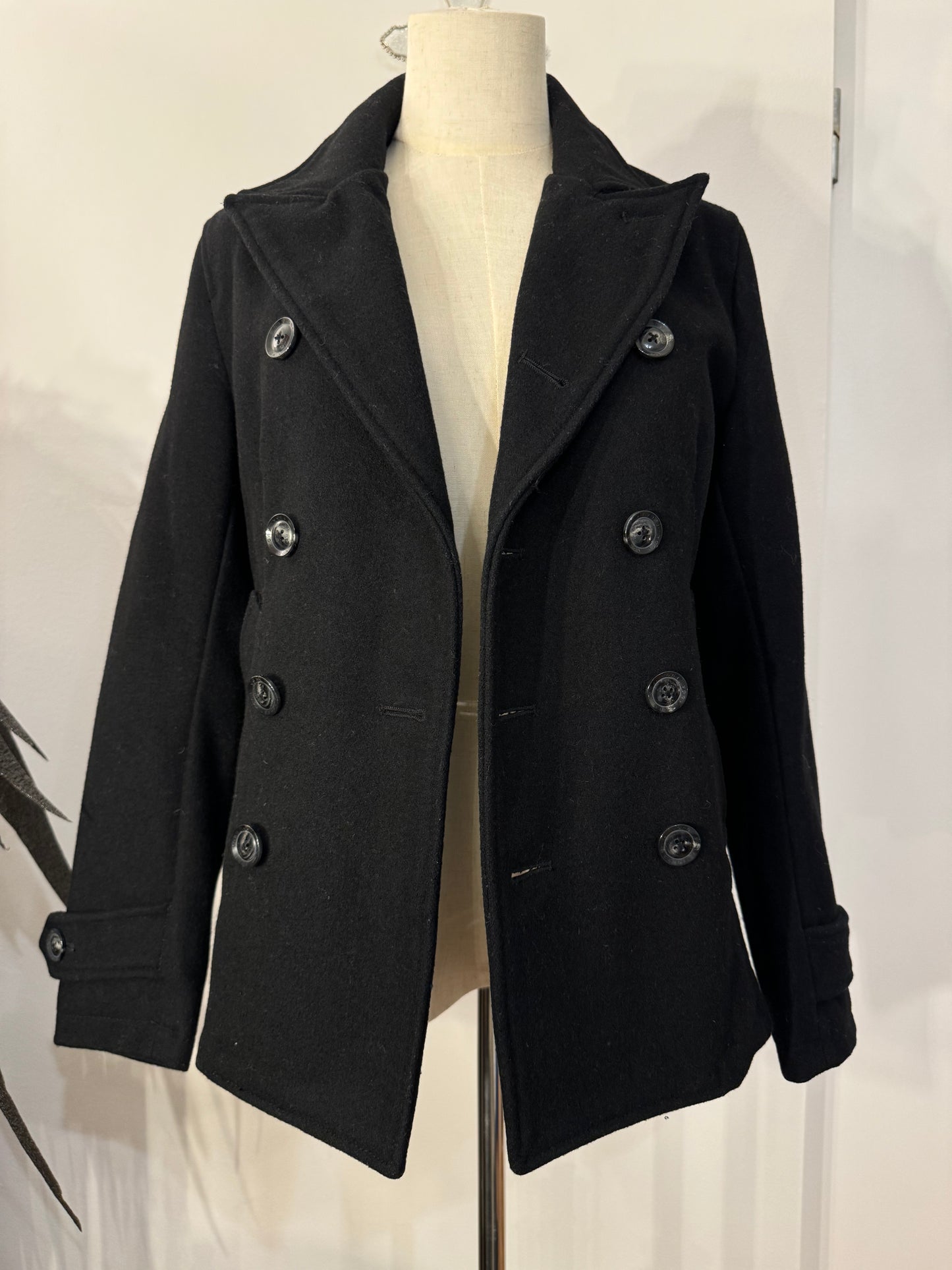 Fuga Double-breasted Wool Coat