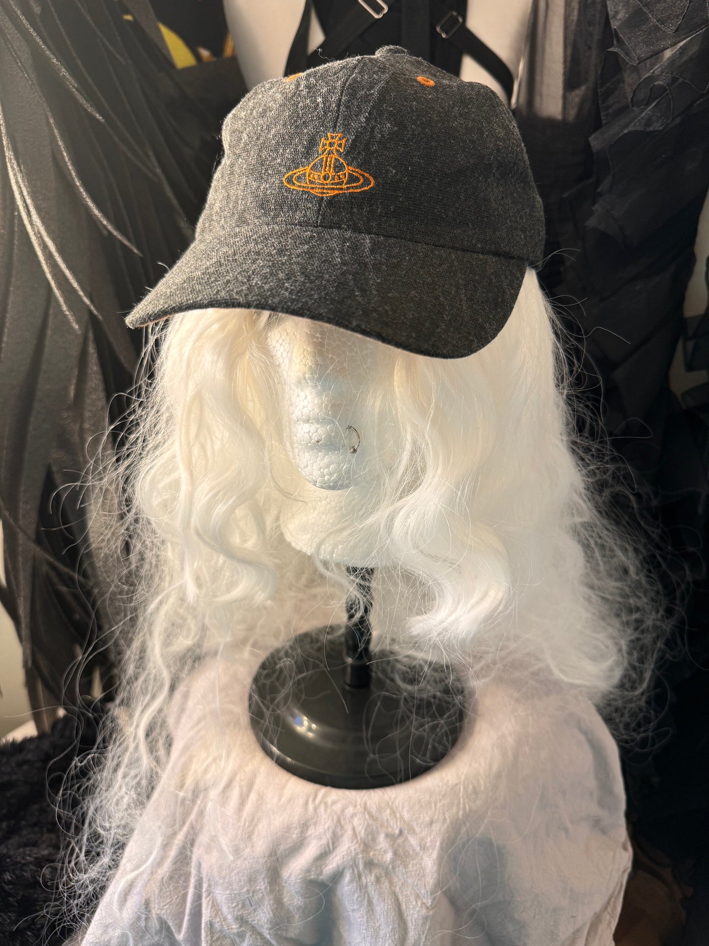 Vivienne Westwood Navy Blue Cap
