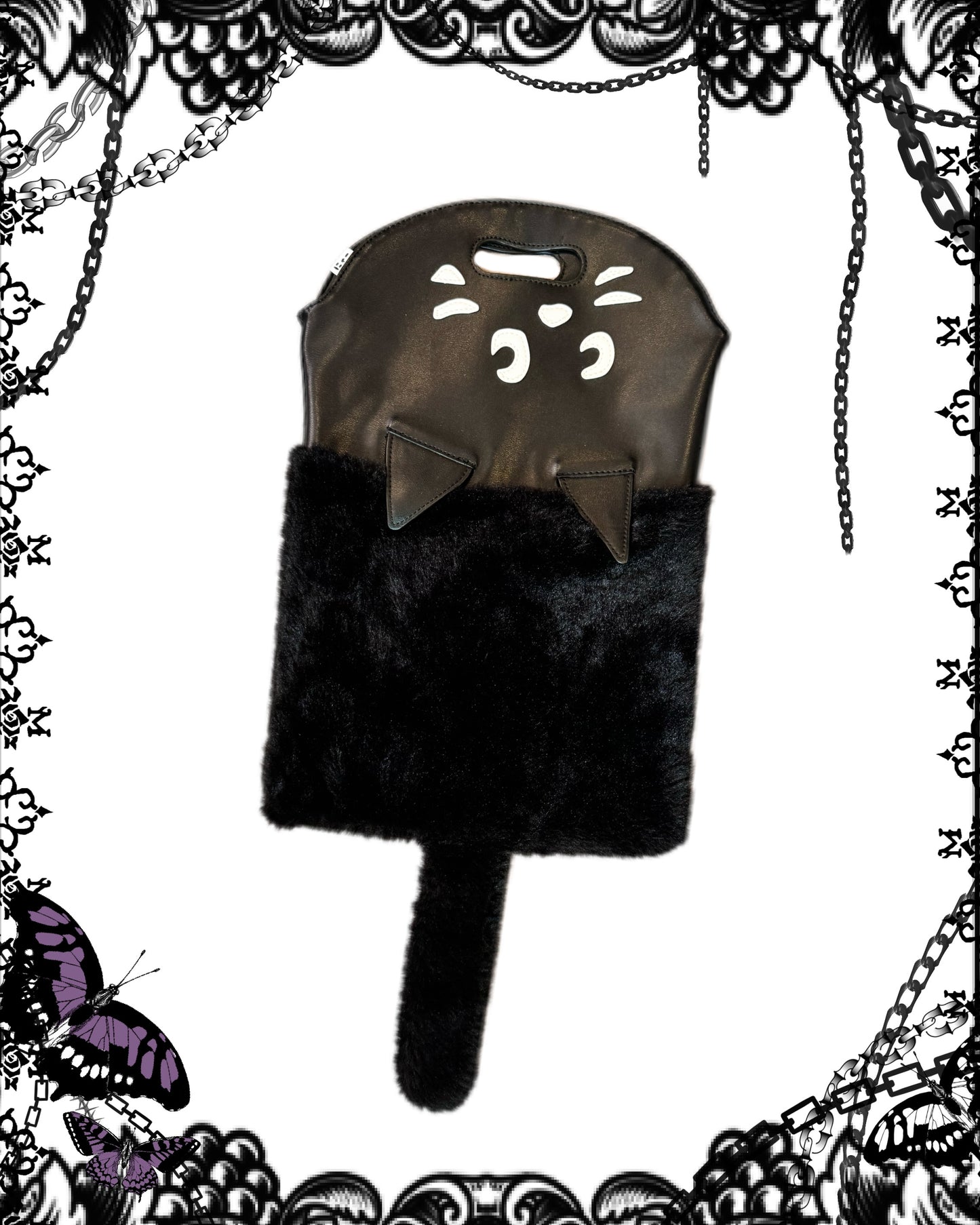 Ne-Net Fur Handbag
