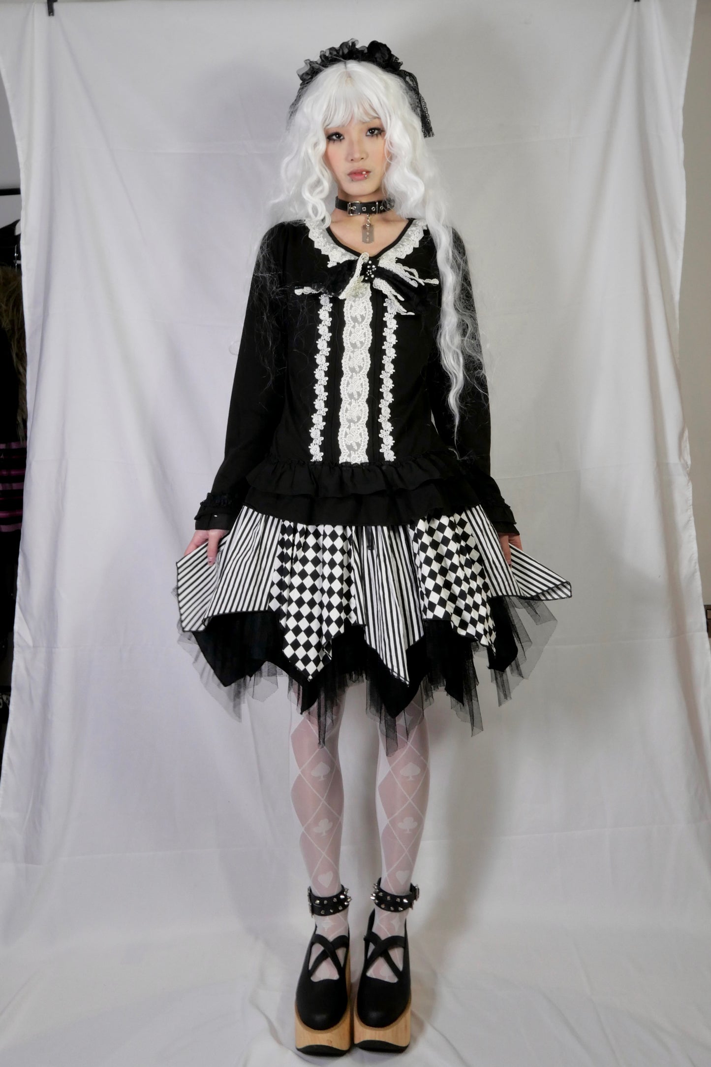 CUCURUCU Rocking Horse Shoes (Black Leather)