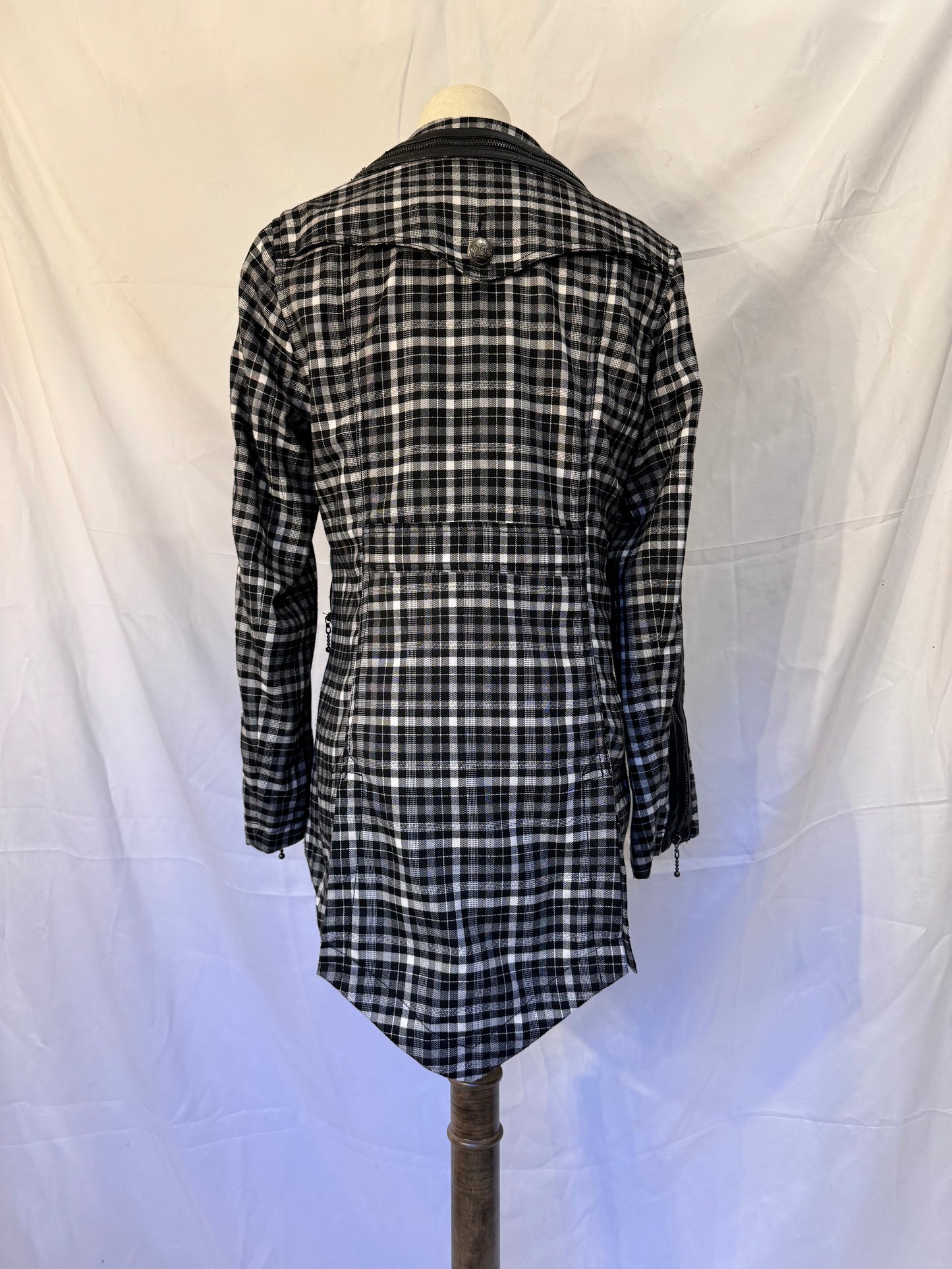 Algonquins Double-breasted Plaid Jacket