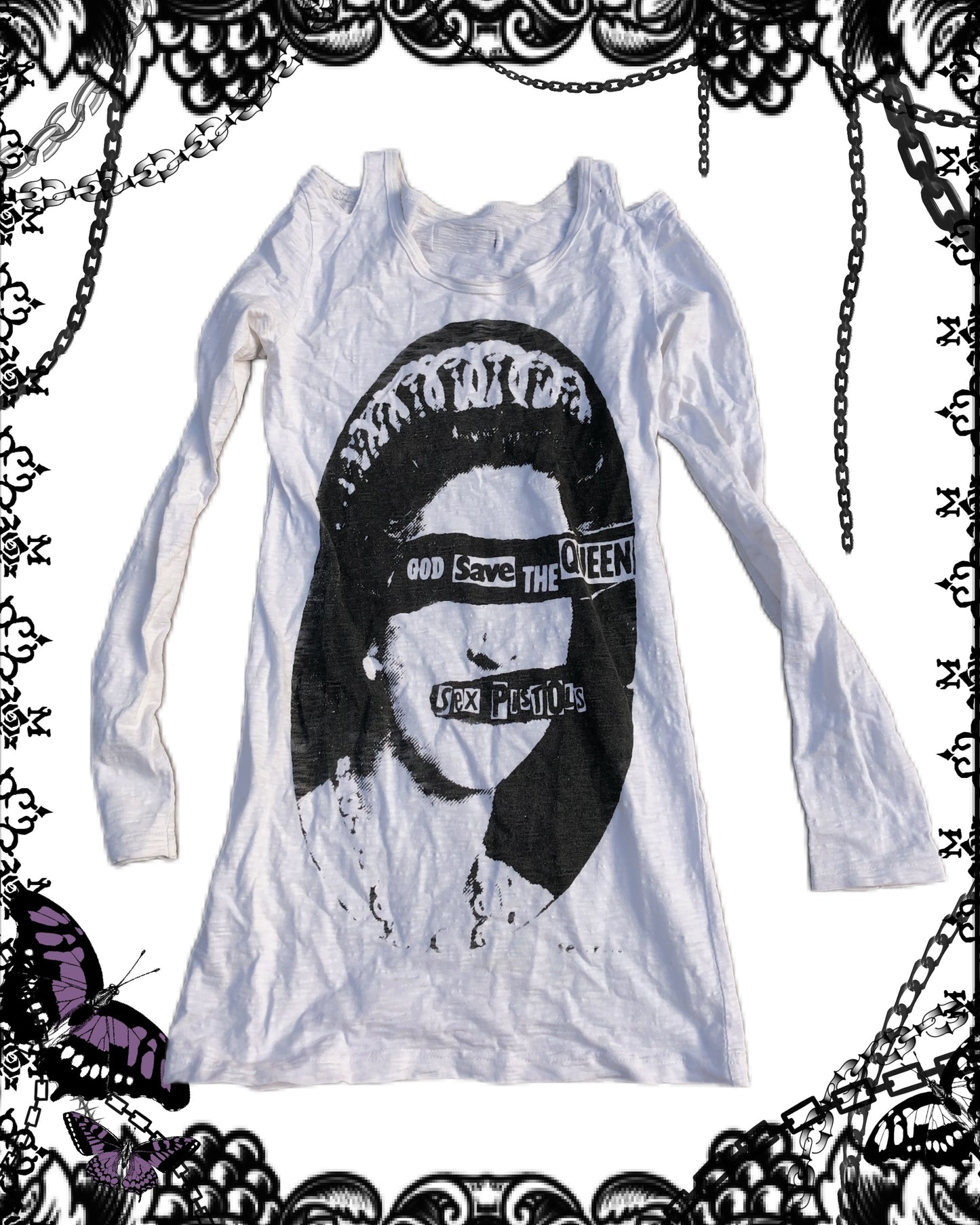 Sexy Dynamite Print Long-Sleeves Top