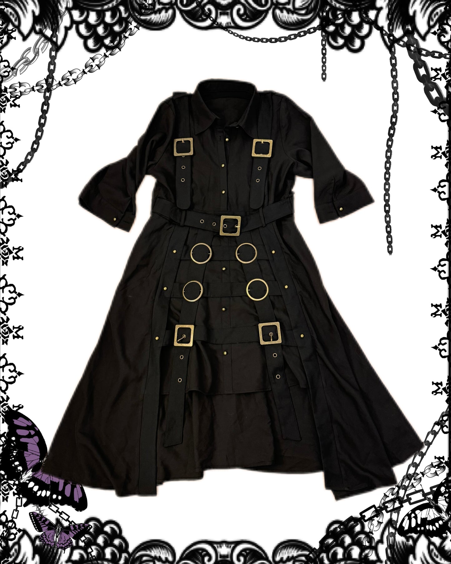 IRO IRO Buckle Strap Dress Coat