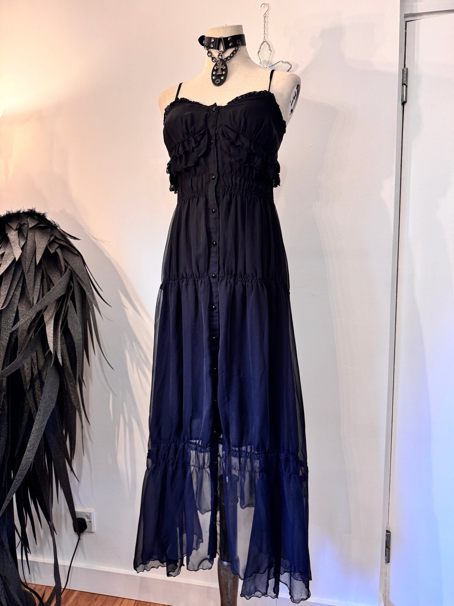 alice auaa Button-Up Maxi Dress